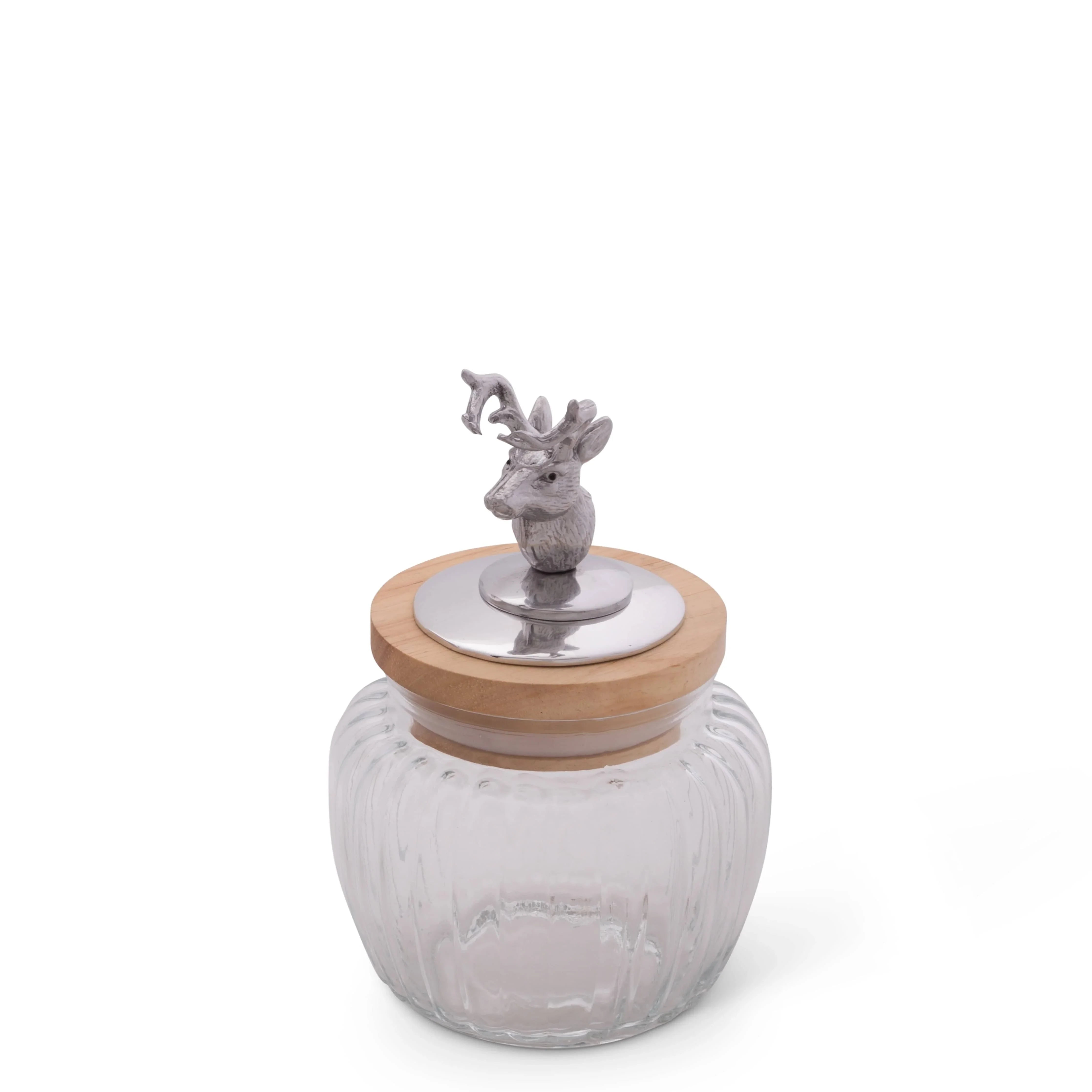 Deer / Elk Knob Glass Canisters