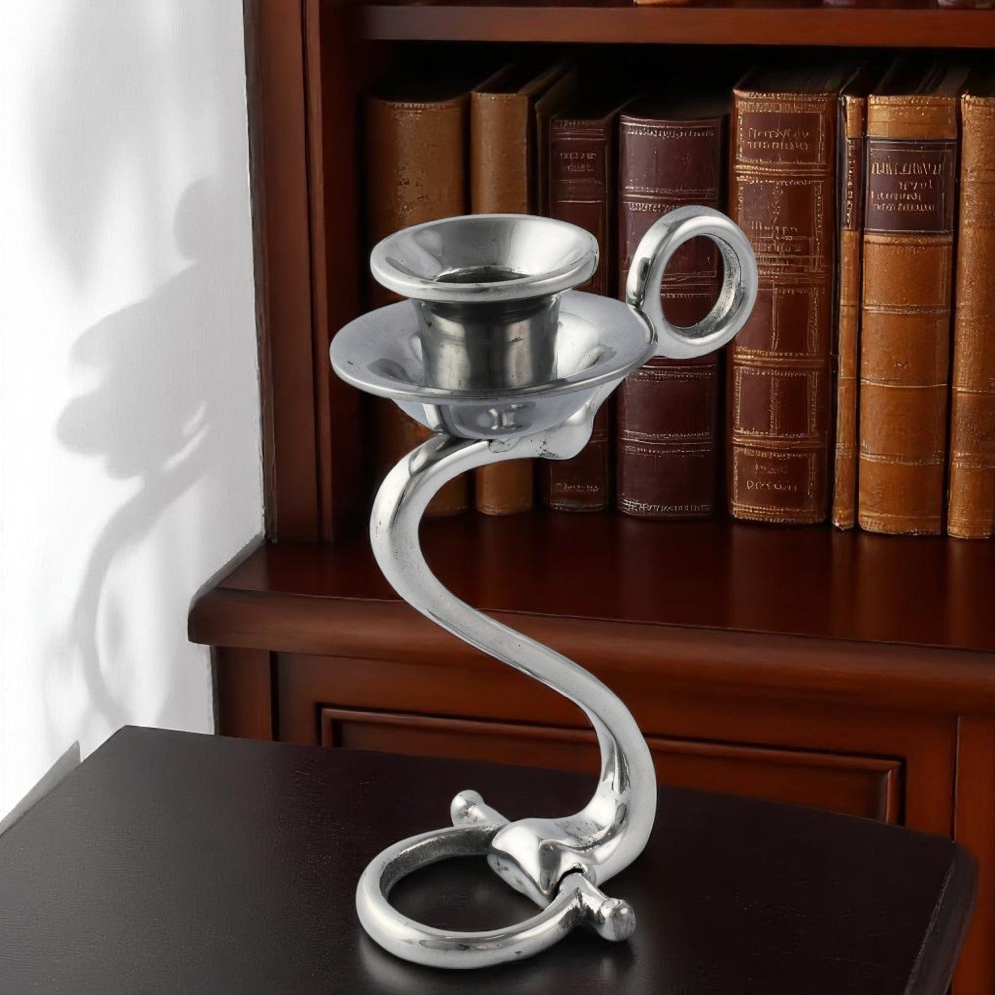 Equestrian Bit Single Candlestick