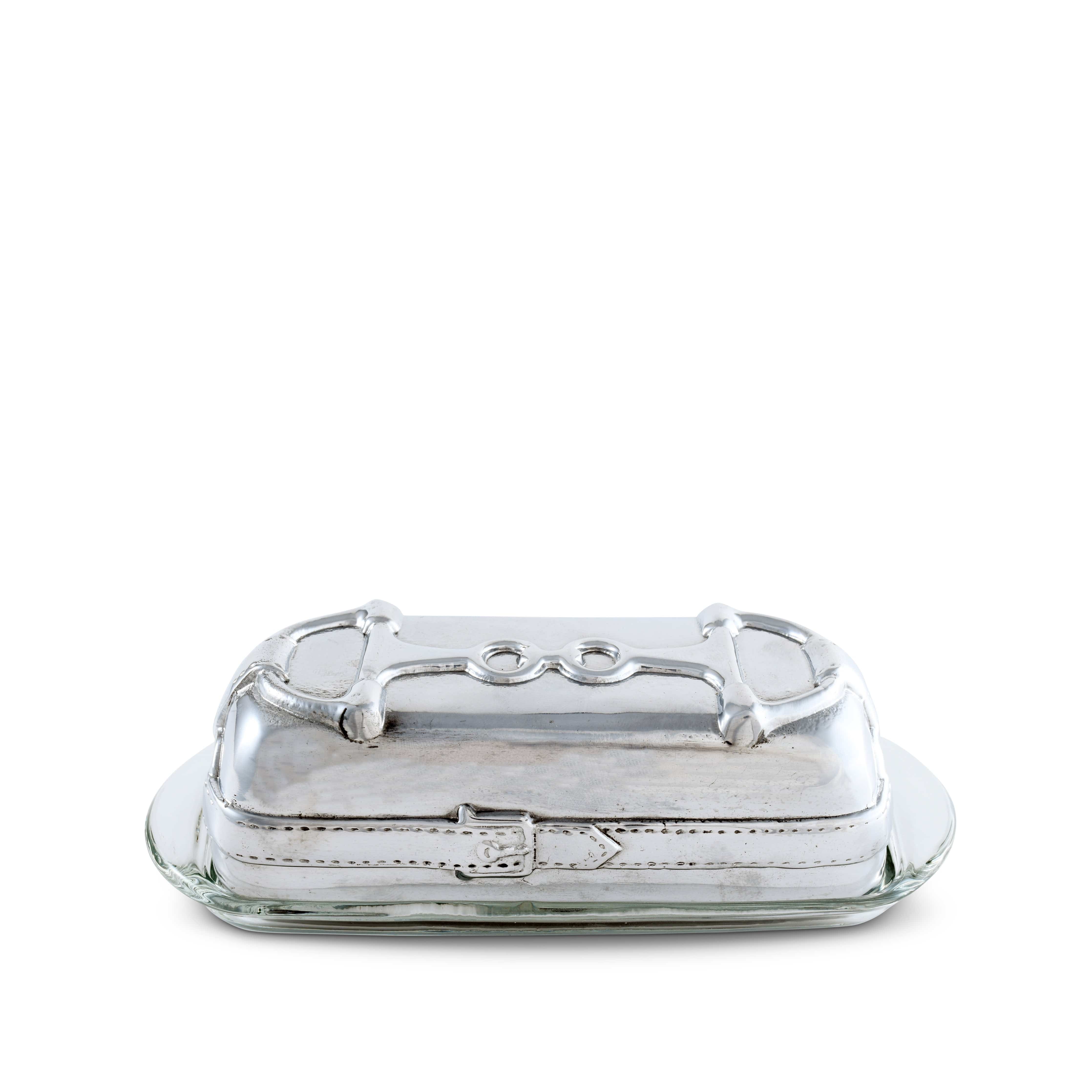 Equestrian Butter Dish