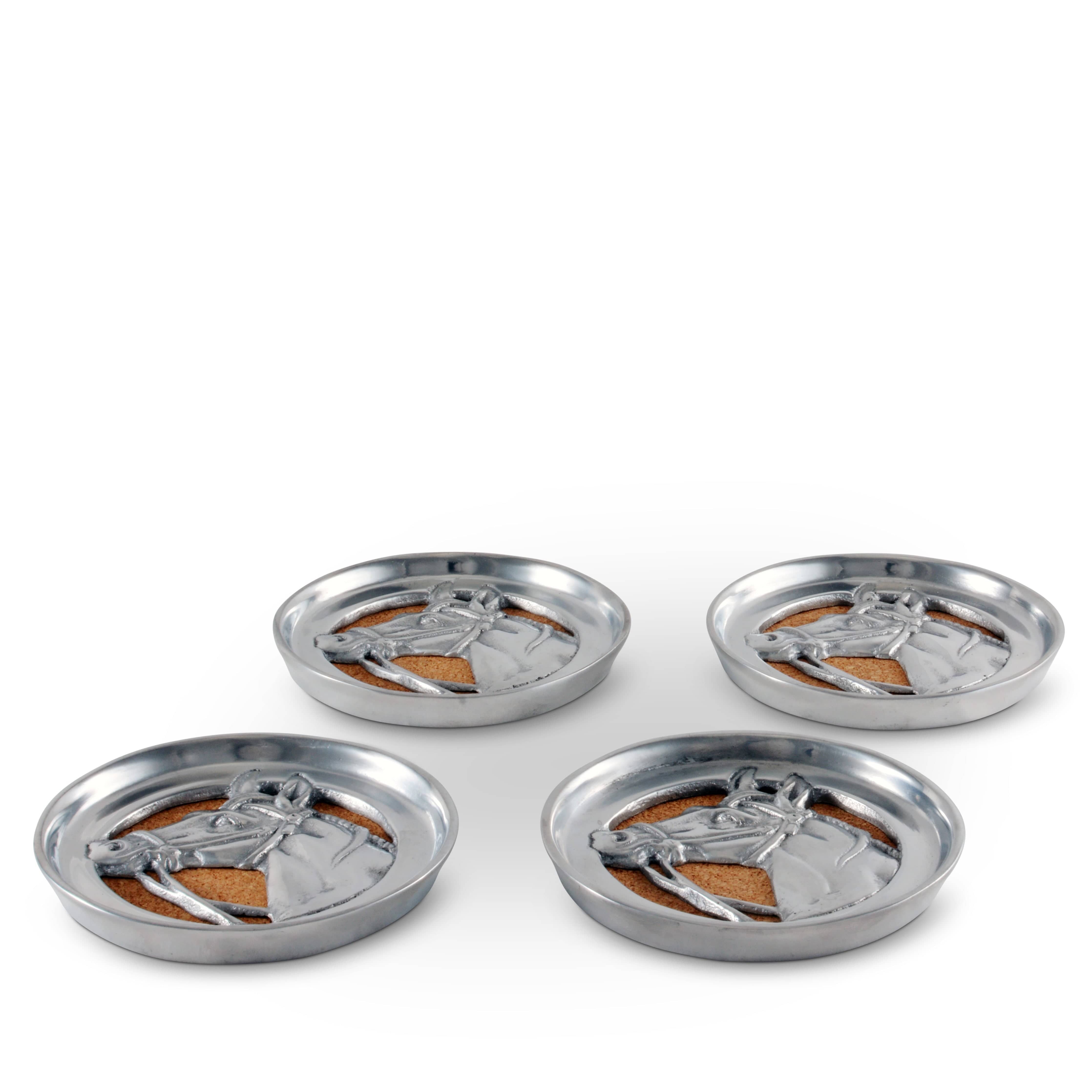 Equestrian Drink Coaster Set of 4