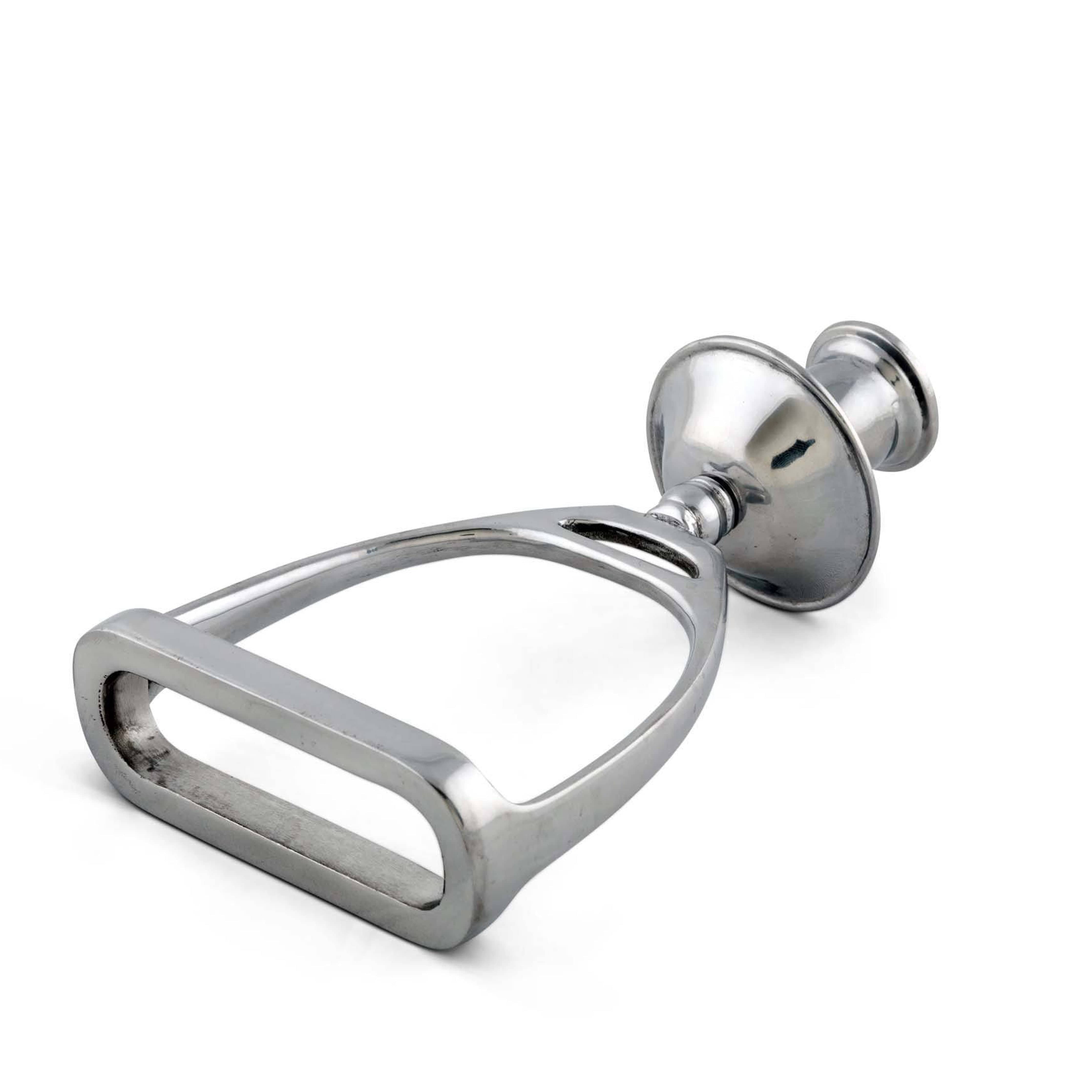 Equestrian Stirrup Candlestick