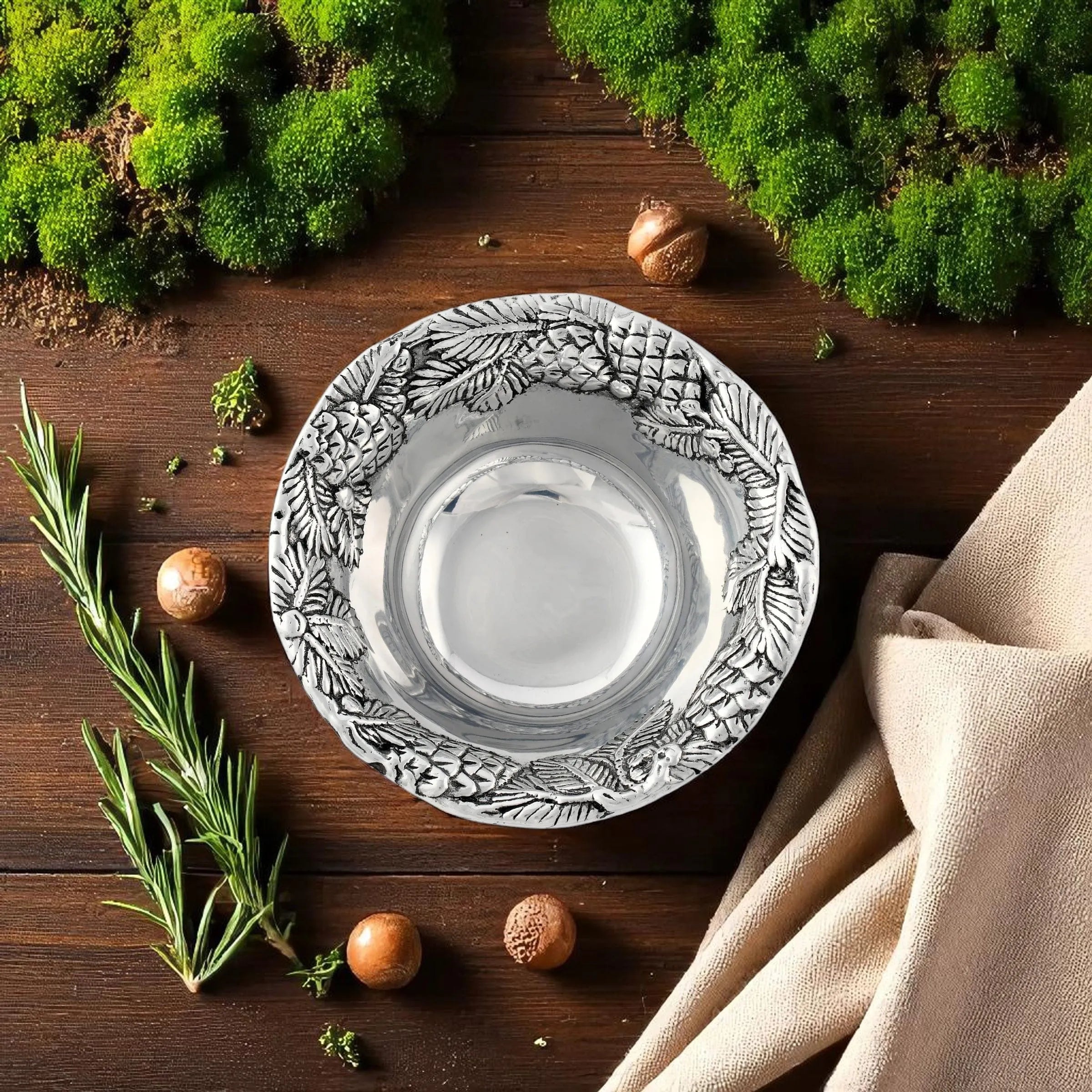 Pine Cone Forest Dip Bowl Set of 4