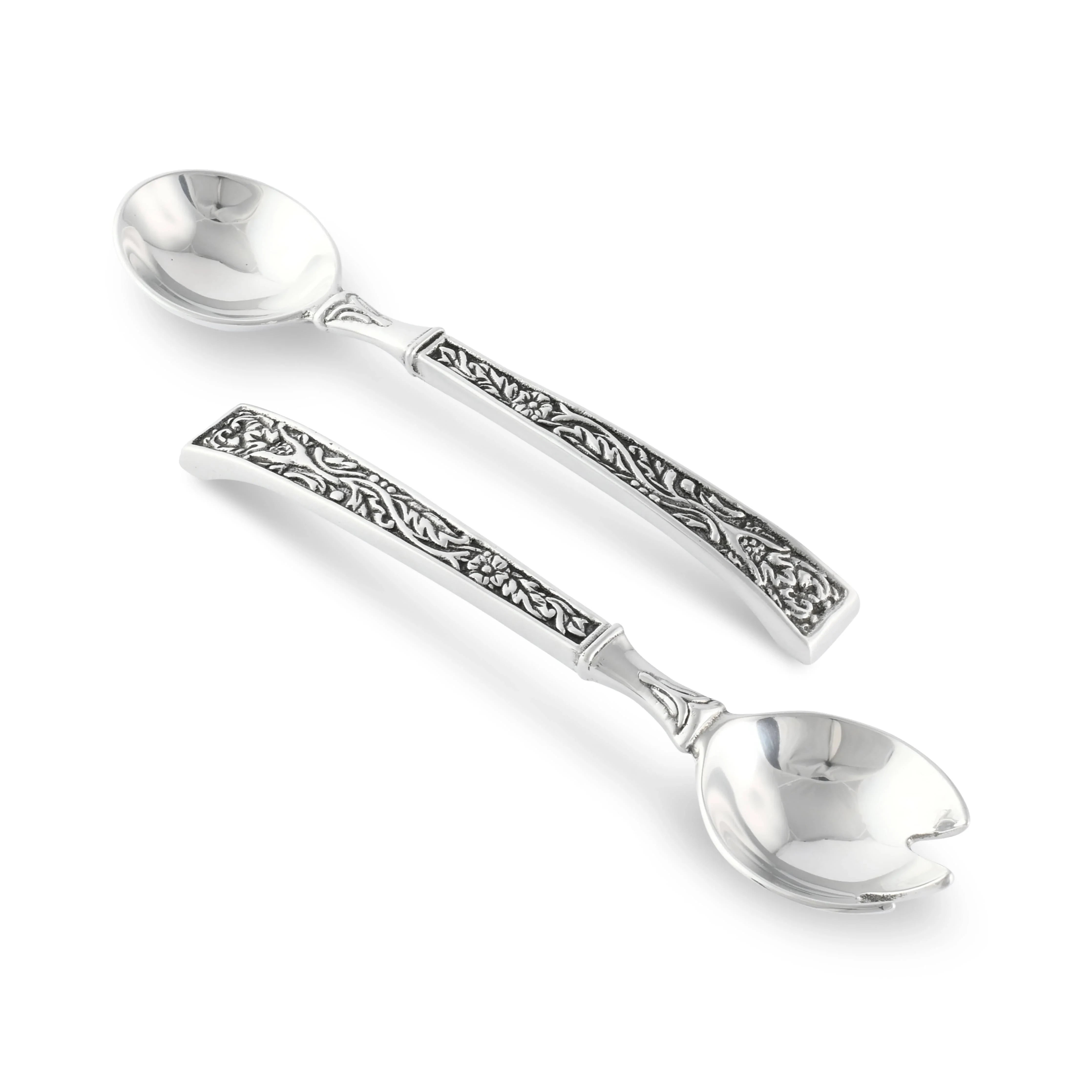 Pine Cone Forest Salad Bowl Set with Servers