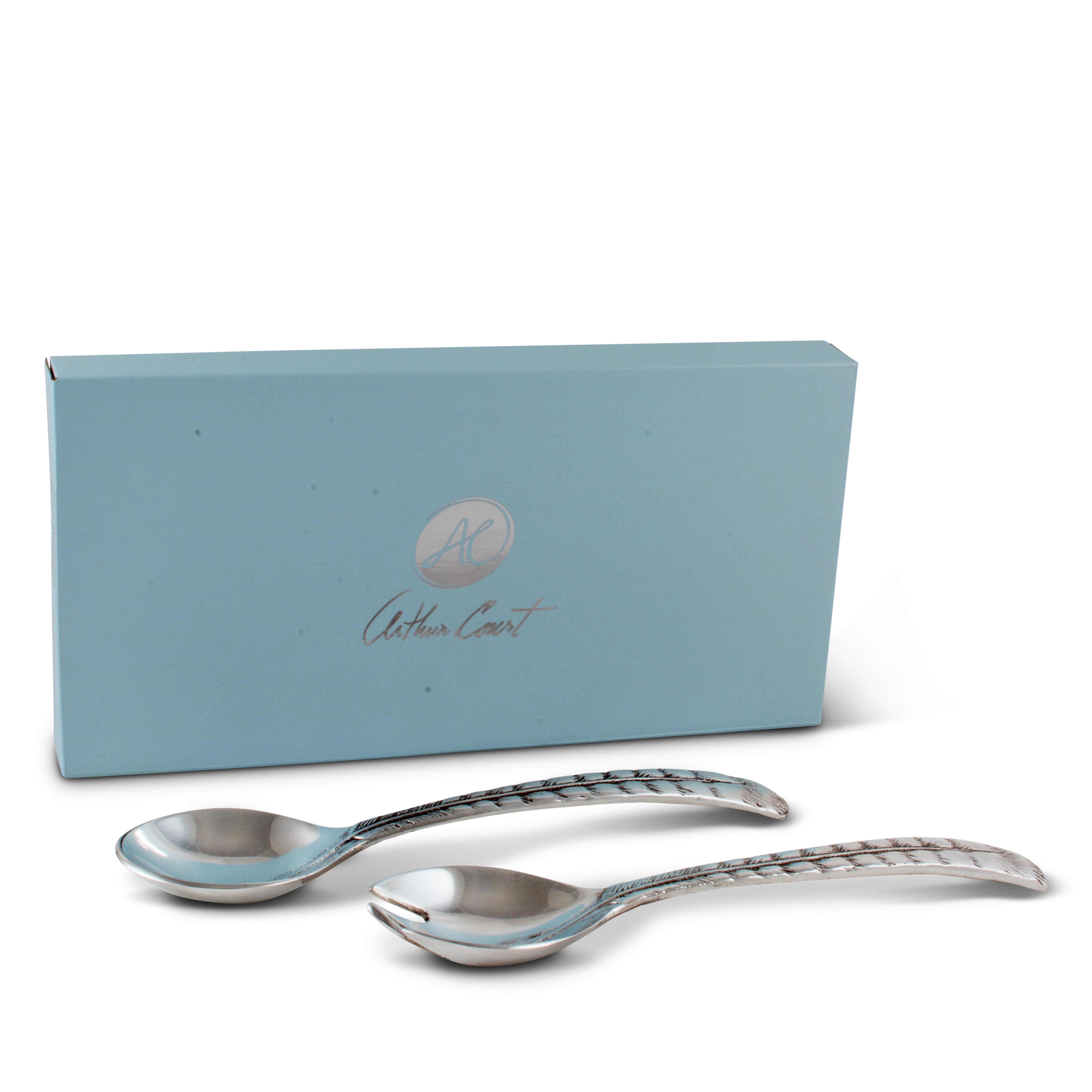 Feather Salad Servers