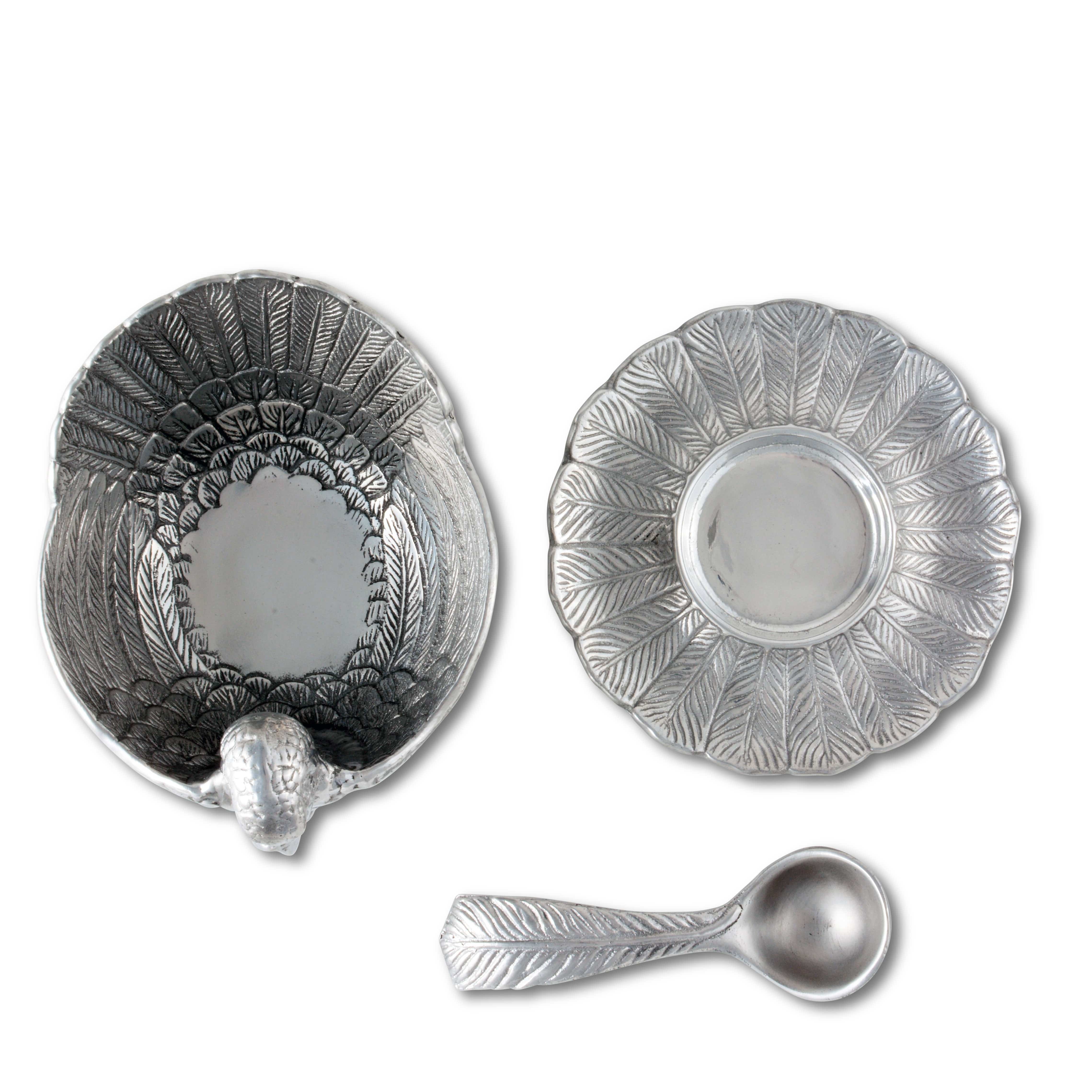 Turkey 3-Piece Condiment Set