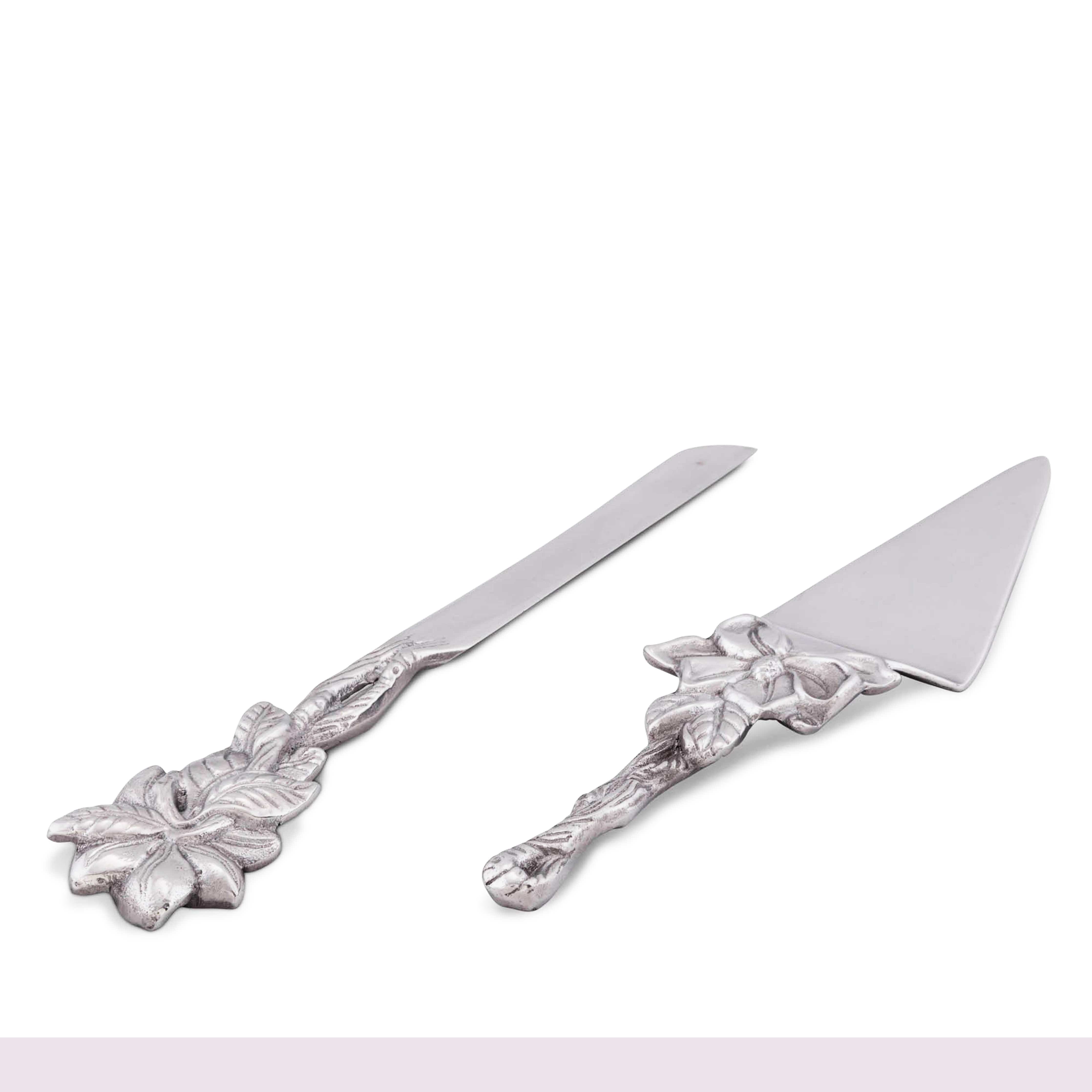 Magnolia Cake Knife and Pie Server