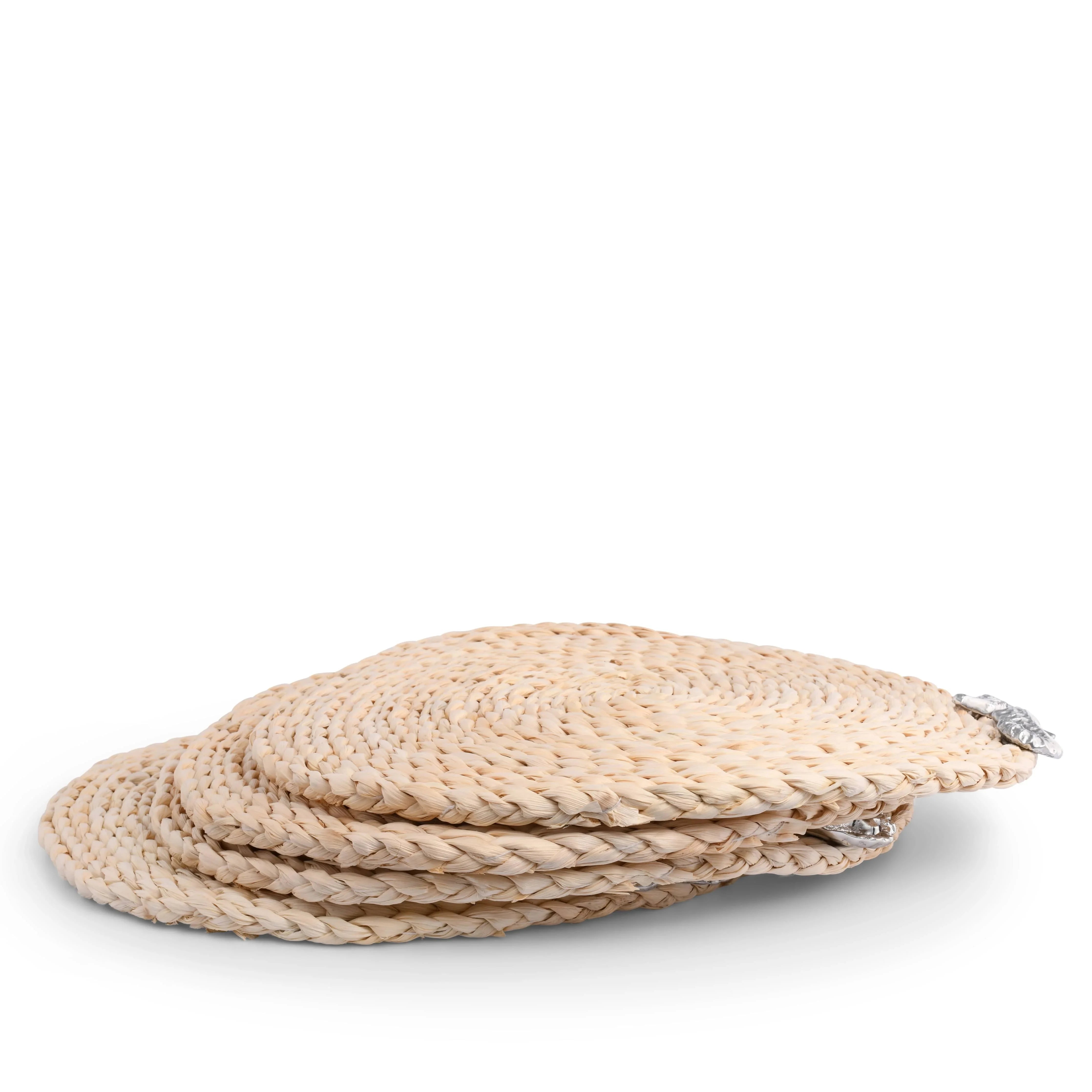Fish Twisted Seagrass Placemats (Set of 4)