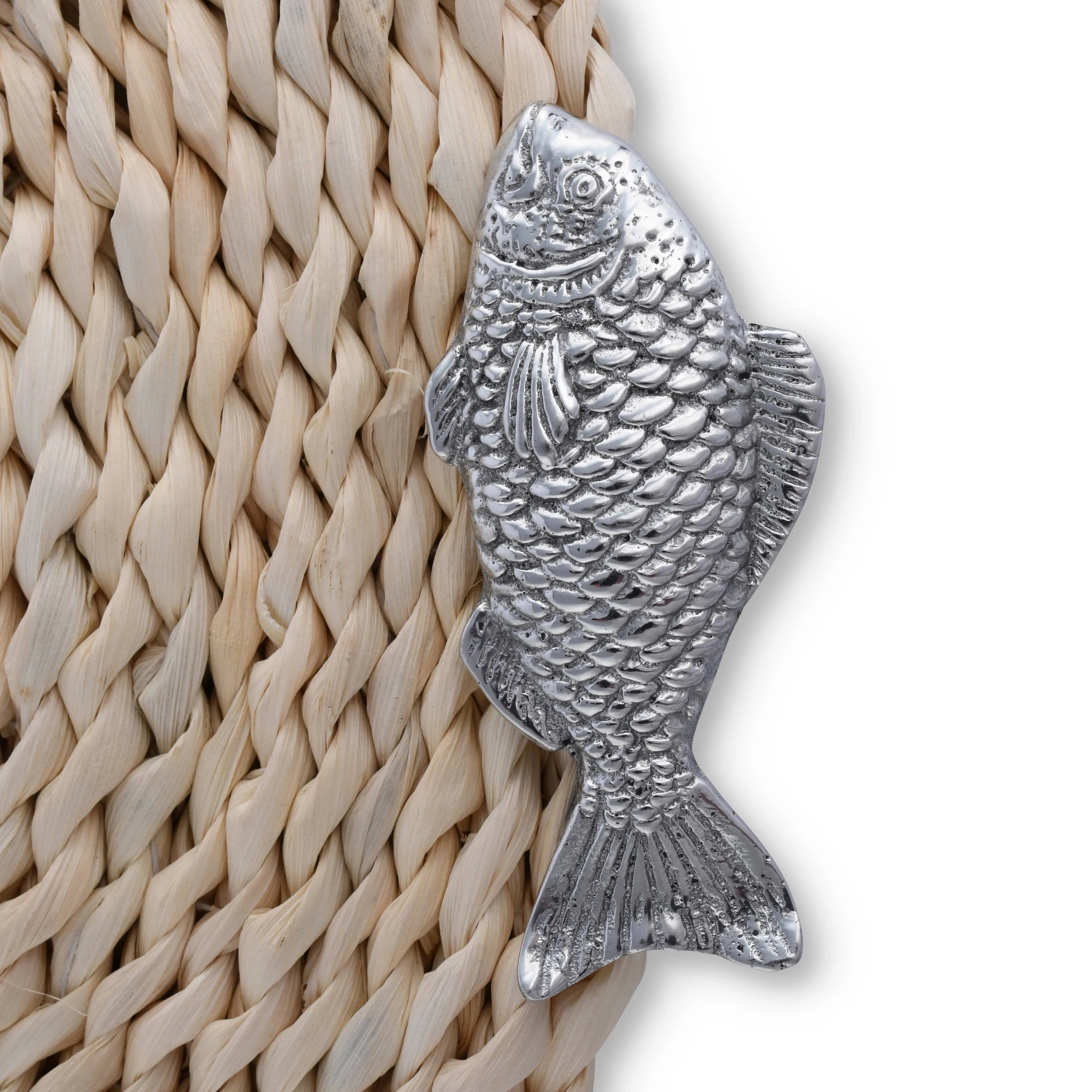 Fish Twisted Seagrass Placemats (Set of 4)