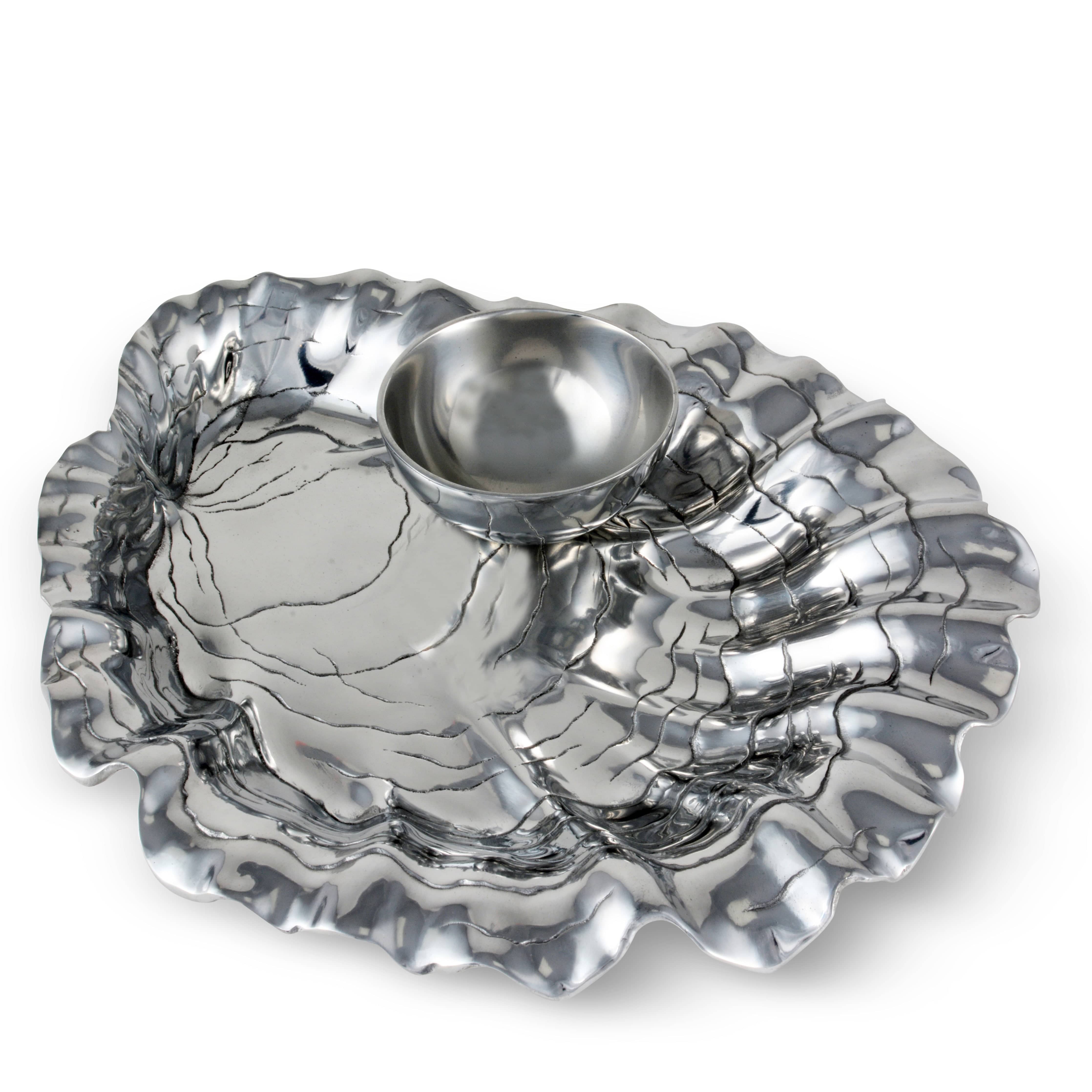 Oyster W/Pearl Chip & Dip