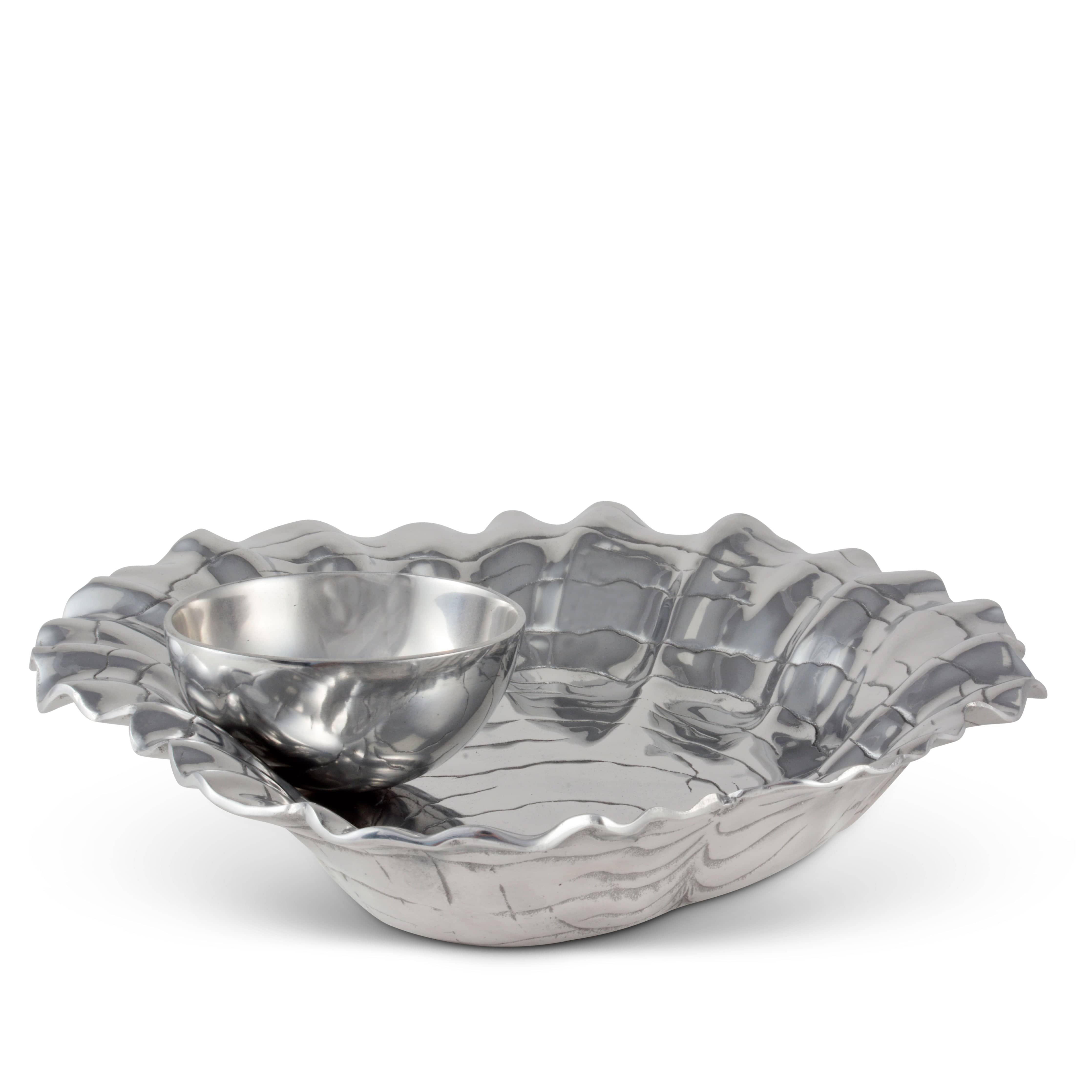 Oyster W/Pearl Chip & Dip