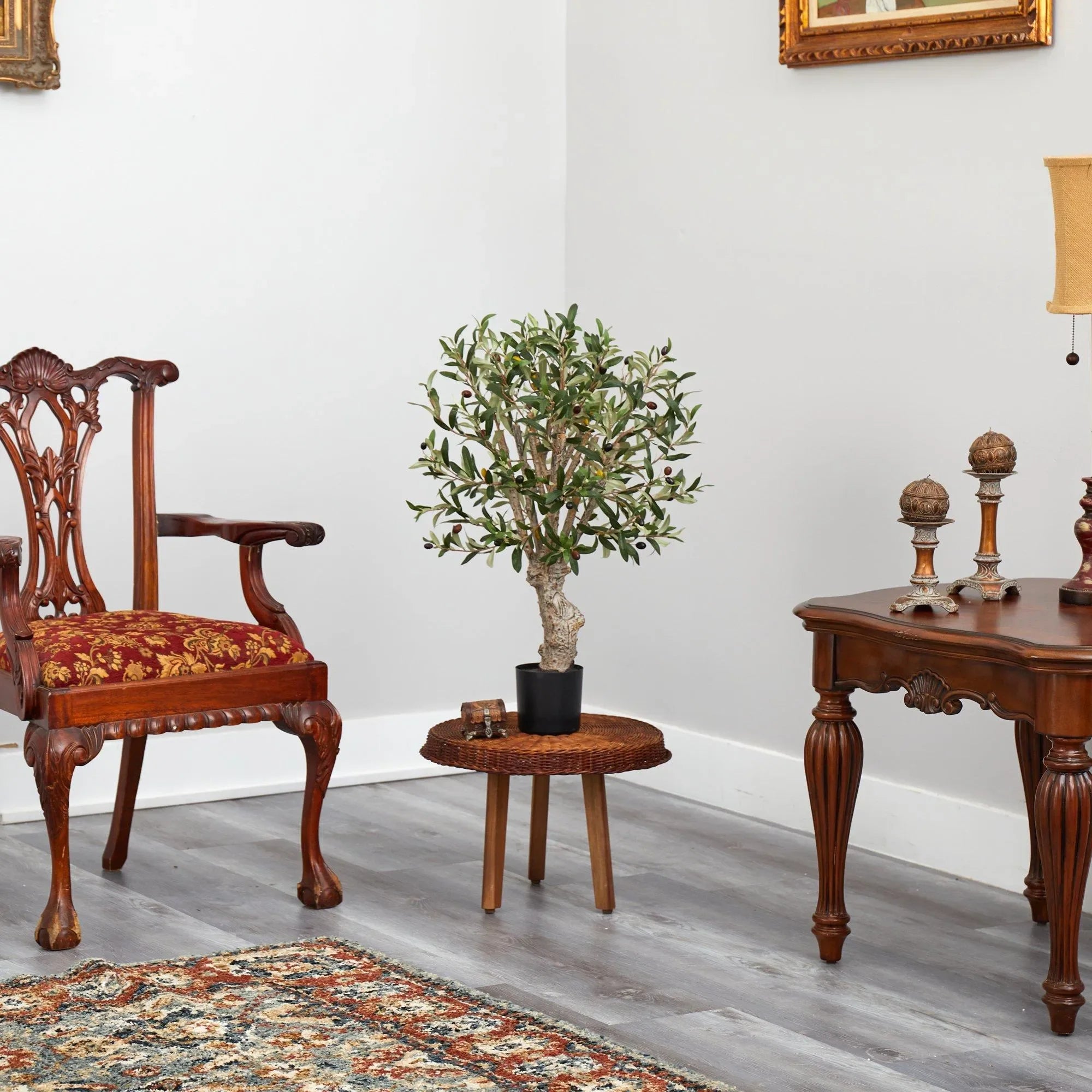 2’ Olive Artificial Tree - The Mayfair Hall