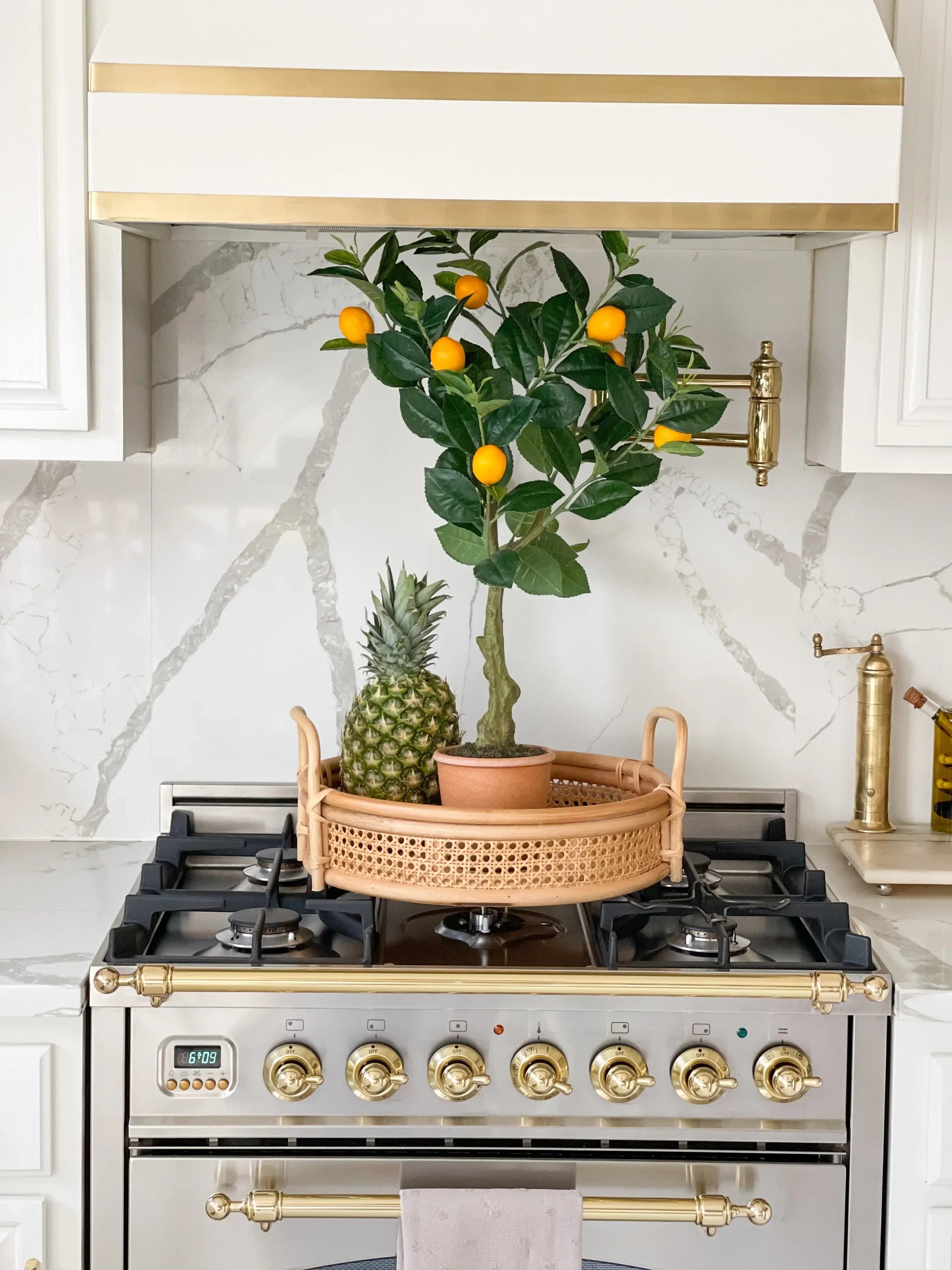 28” Lemon Artificial Tree in Decorative Planter - The Mayfair Hall