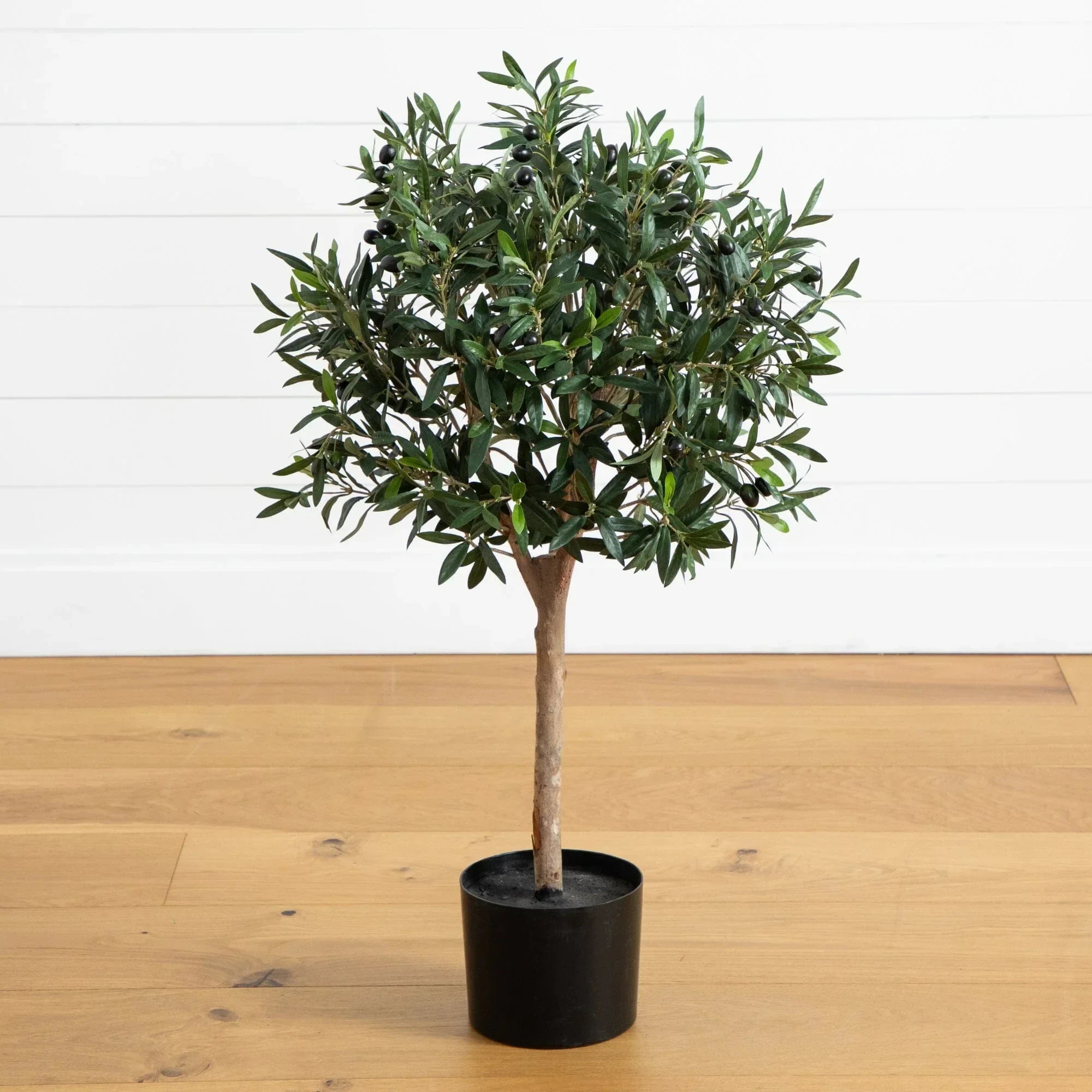 3.5’ Olive Artificial Tree in Nursery Planter - The Mayfair Hall