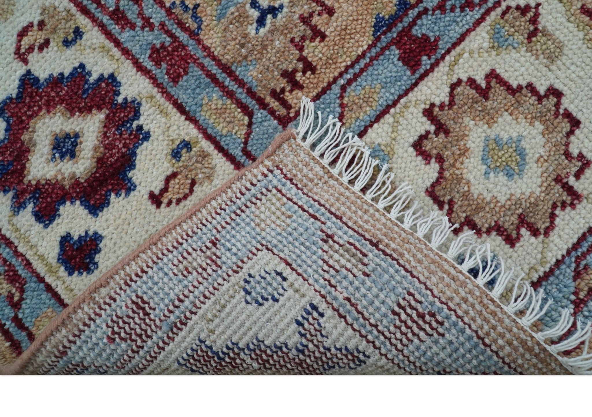 Astra Custom Made Turkish Peach Hand knotted Wool Rug
