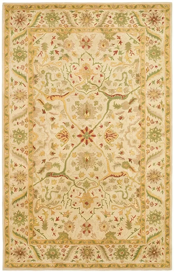 Antiquity Wool Rug in Ivory - The Mayfair Hall