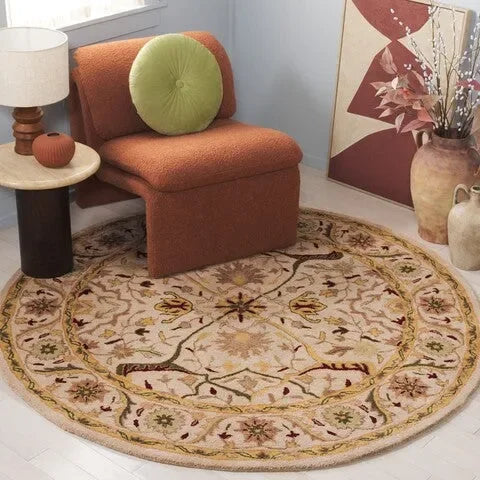 Antiquity Wool Rug in Ivory - The Mayfair Hall