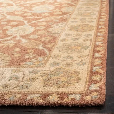 Antiquity Wool Rug in Brown and Taupe - The Mayfair Hall