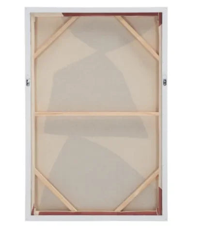 Red Rocks Framed Wall Art in Red and Beige - The Mayfair Hall