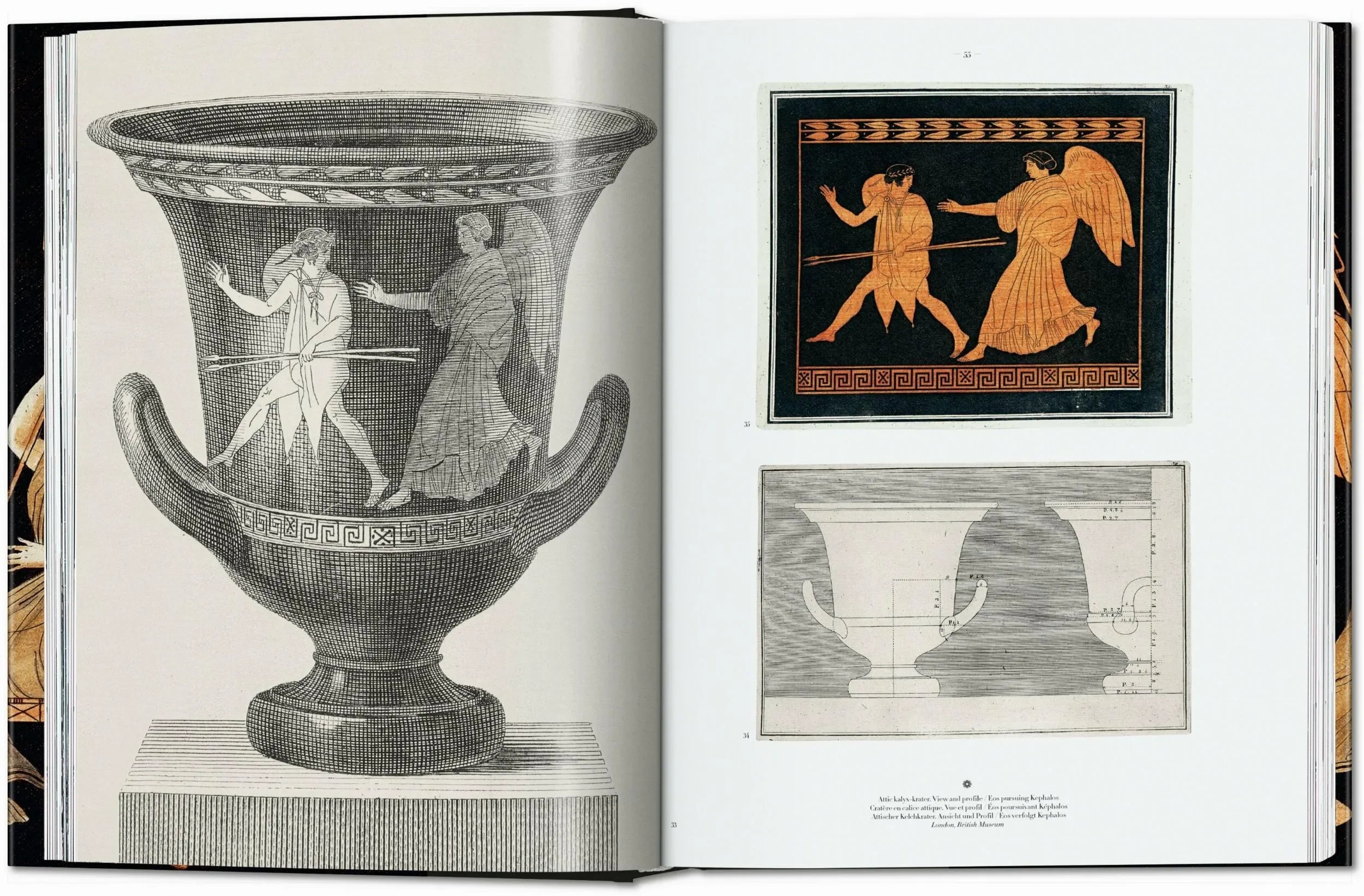 D'Hancarville. The Complete Collection of Antiquities from the Cabinet of Sir William Hamilton (German, French, English) - The Mayfair Hall