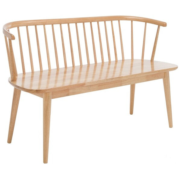 Blanchard Spindle Back Bench in Natural