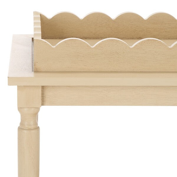 Haven 3 Tier Wood Dining Cart in Natural