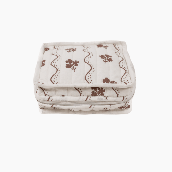 Beatrice Chocolate Floral Stacking Travel Set