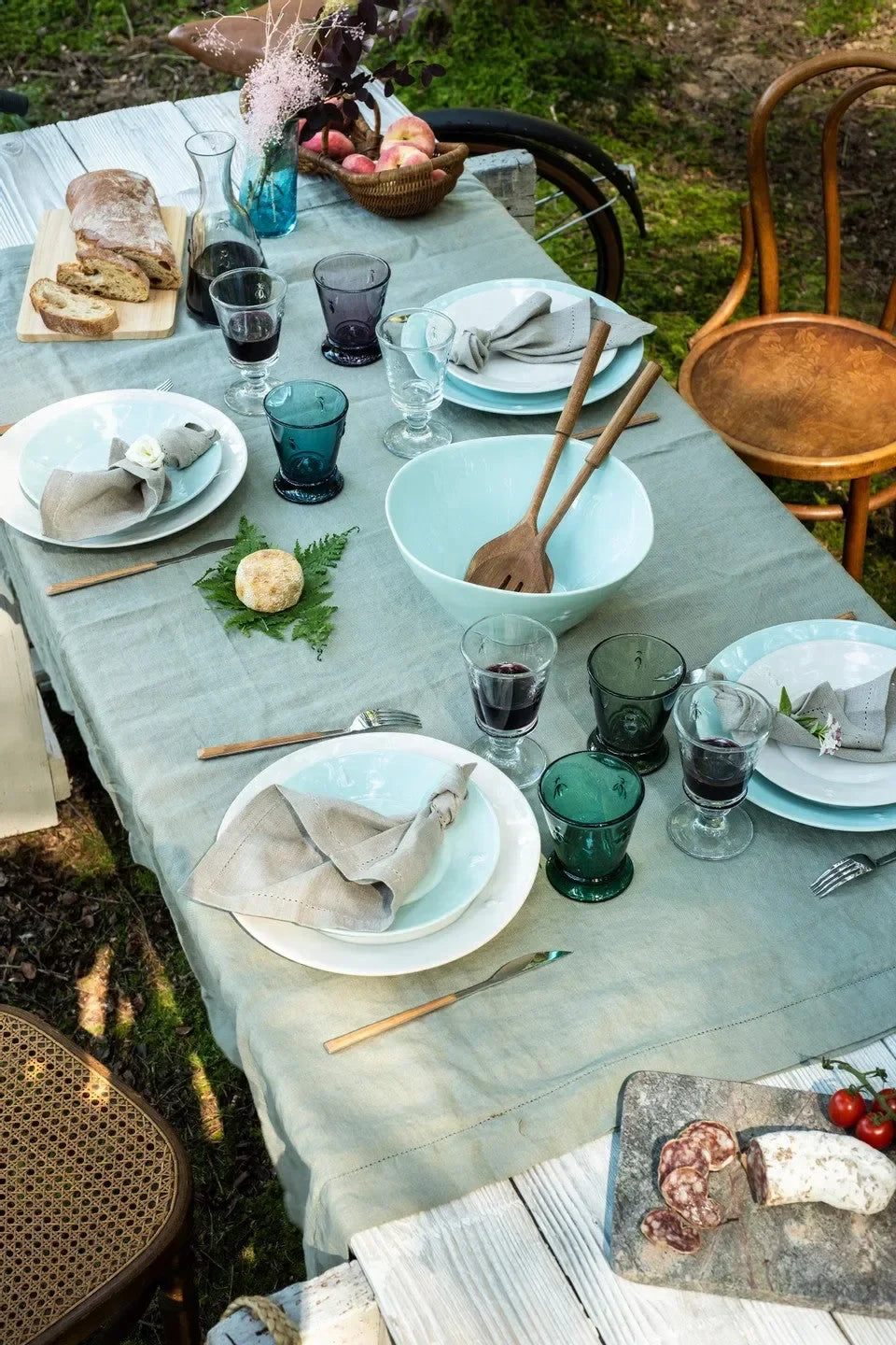 Bee Ceramic Dinner Plate Ecru - 4pk