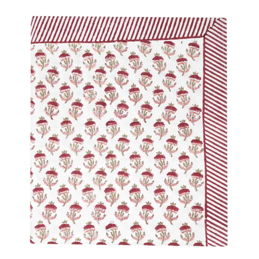 Plum Blossom Square Tablecloth - The Mayfair Hall