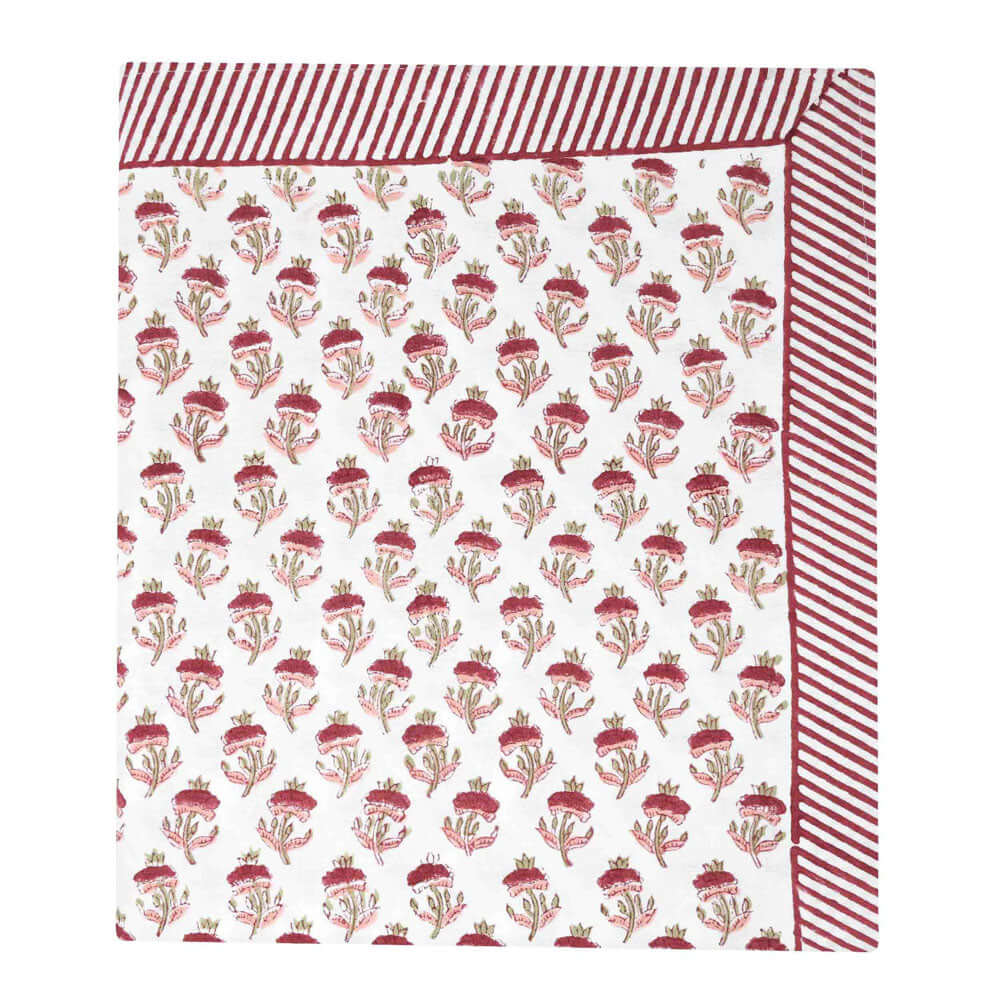 Plum Blossom Square Tablecloth