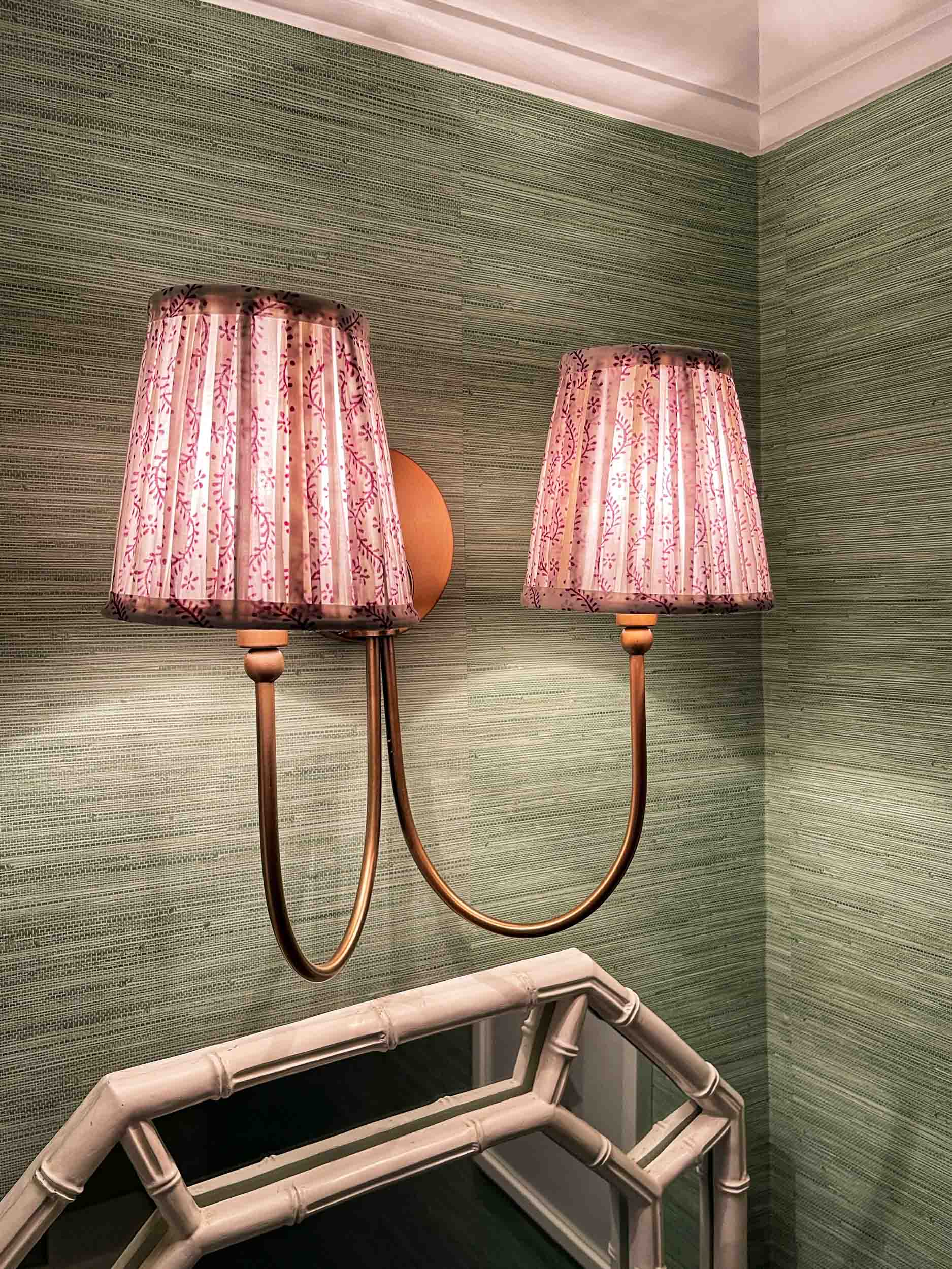 Honeysuckle Sconce Shade