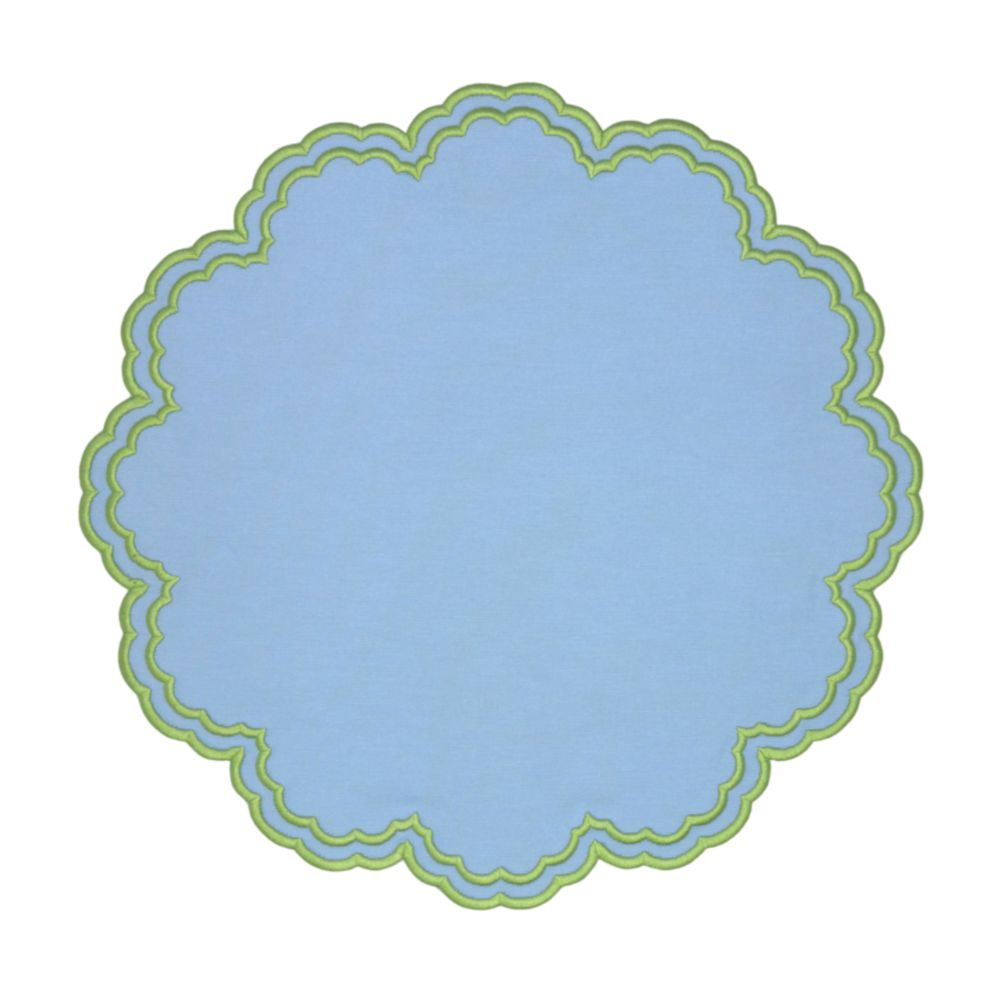 Bettina Placemat - Blue & Green (Set of 4)