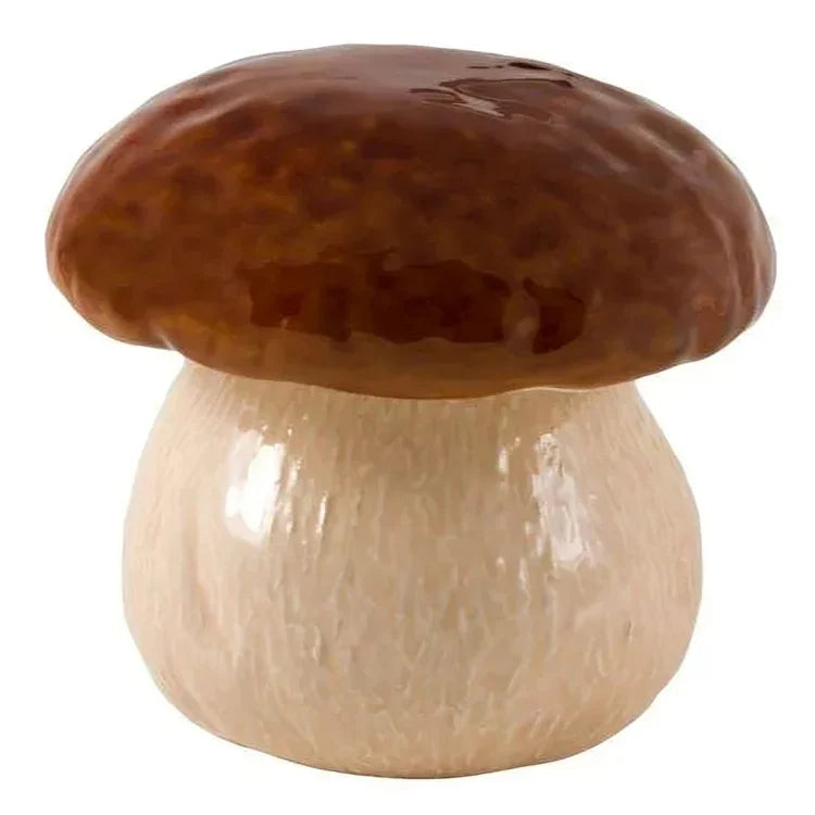 Medium Earthenware Mushroom Box in Beige - The Mayfair Hall
