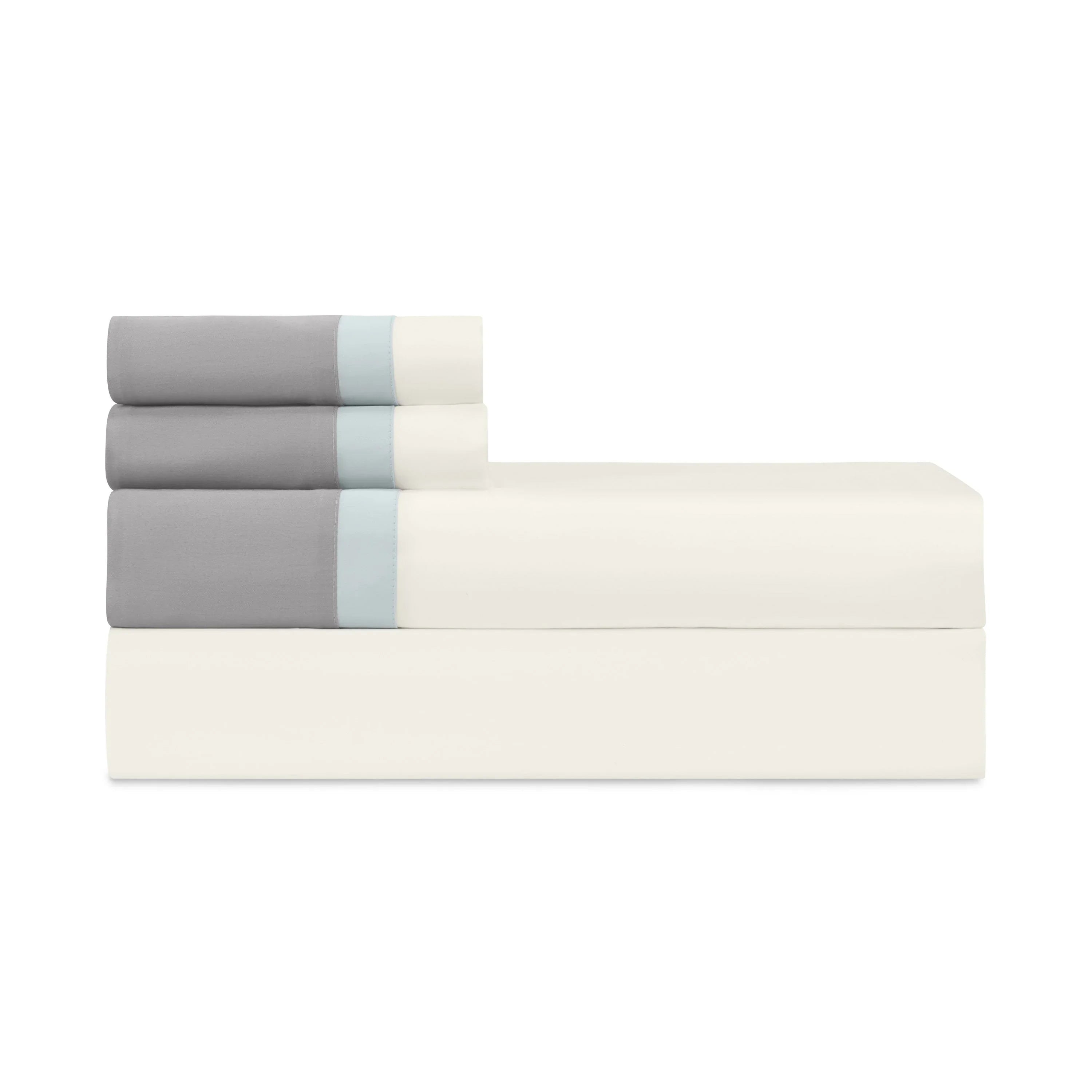 Borders Pair of Pillowcases - The Mayfair Hall