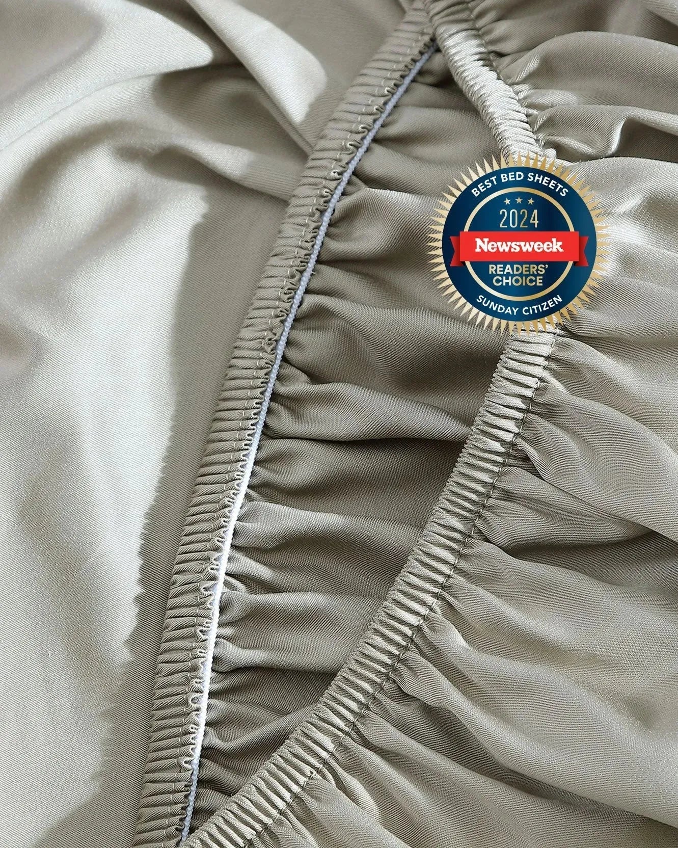 Natural Premium Bamboo Fitted Sheet - The Mayfair Hall