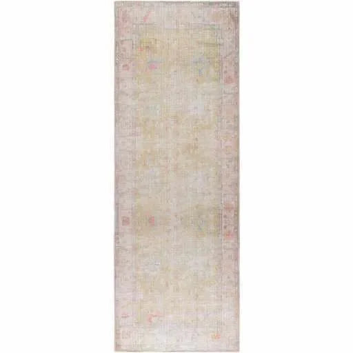 Bozkurt Distressed Washable Rug - The Mayfair Hall