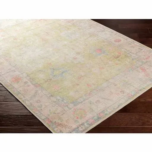 Bozkurt Distressed Washable Rug - The Mayfair Hall