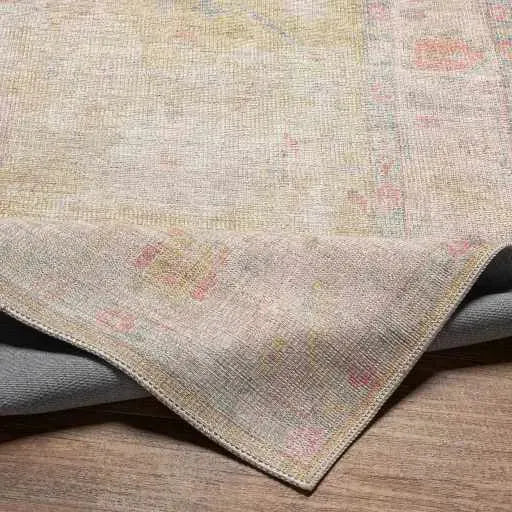 Bozkurt Distressed Washable Rug - The Mayfair Hall