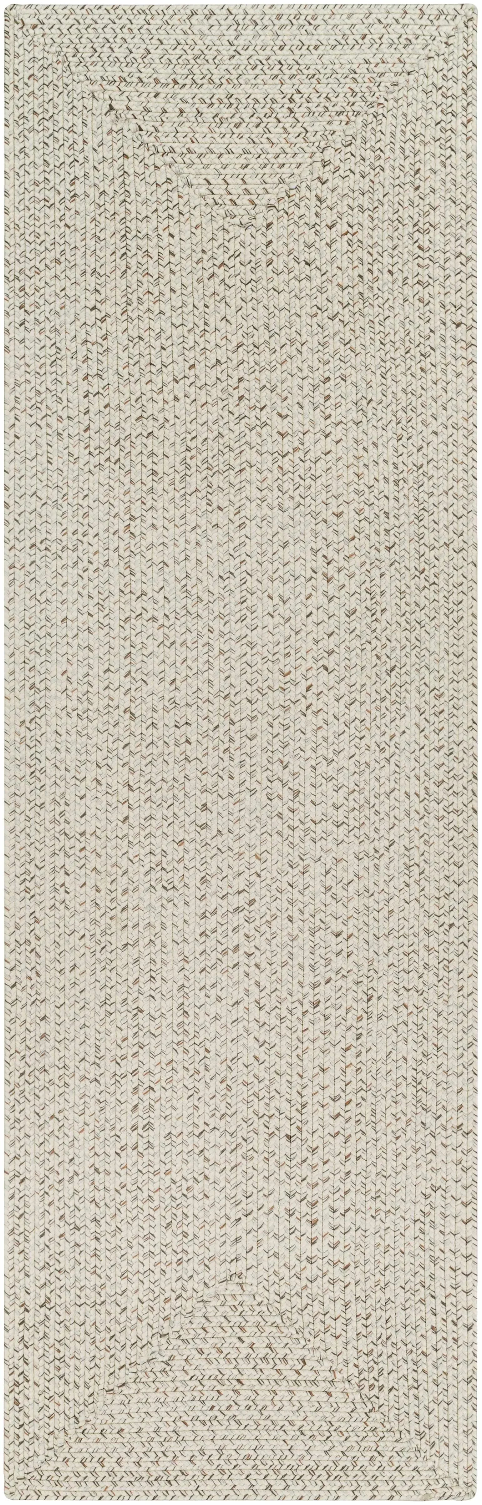 Beige Braided Faux Jute Rug - The Mayfair Hall
