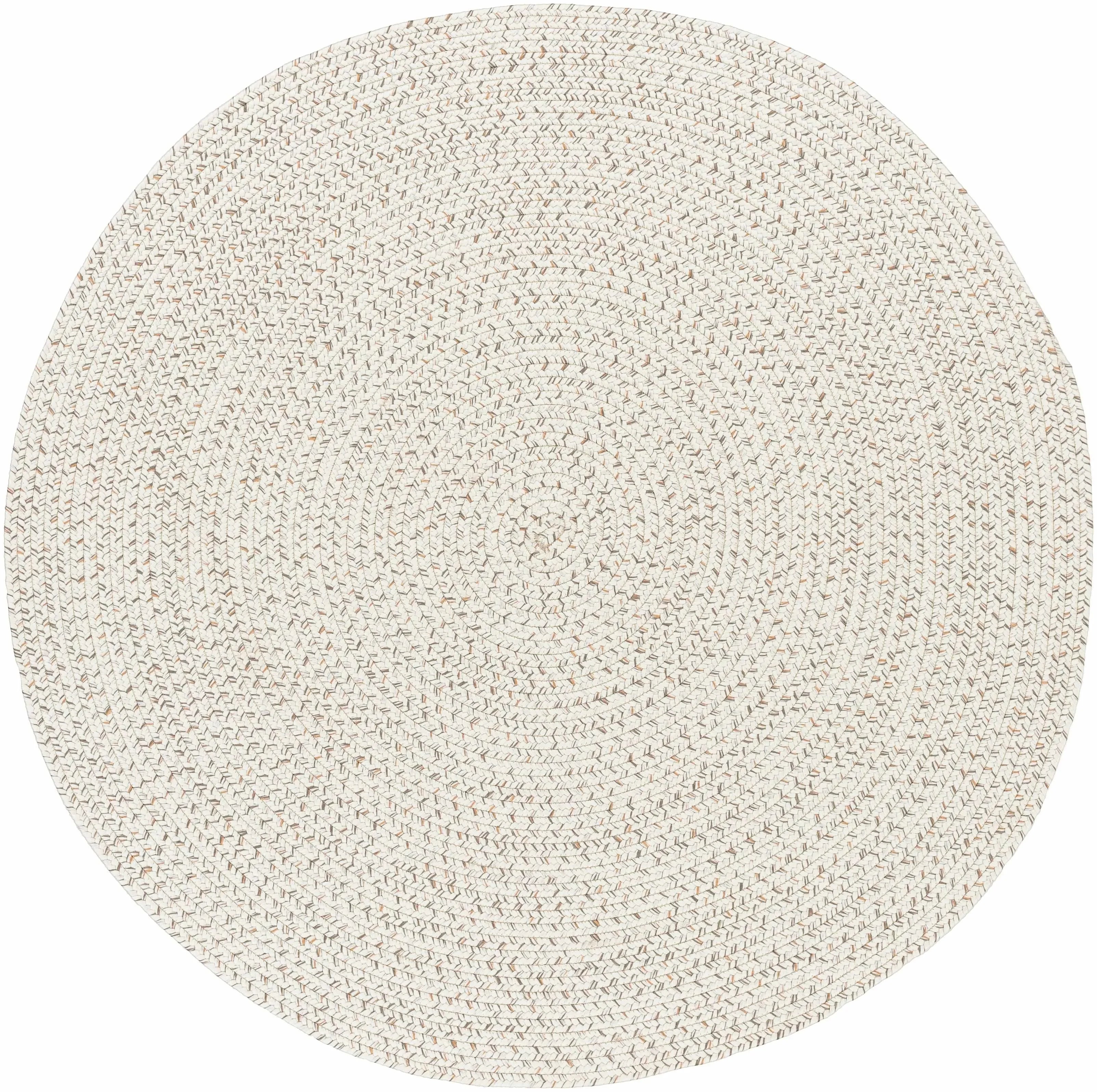 Beige Braided Faux Jute Rug - The Mayfair Hall