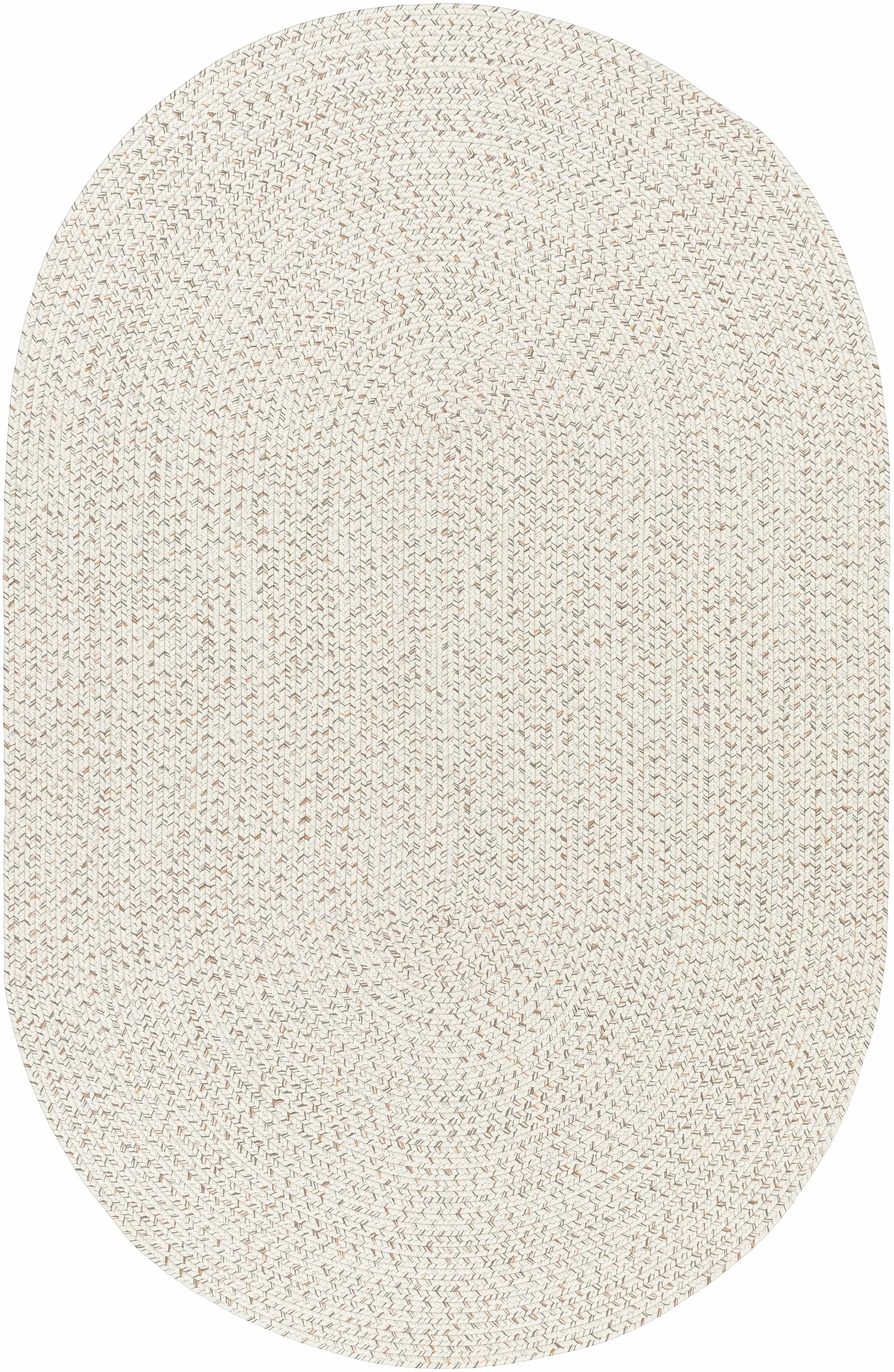 Beige Braided Faux Jute Rug - The Mayfair Hall