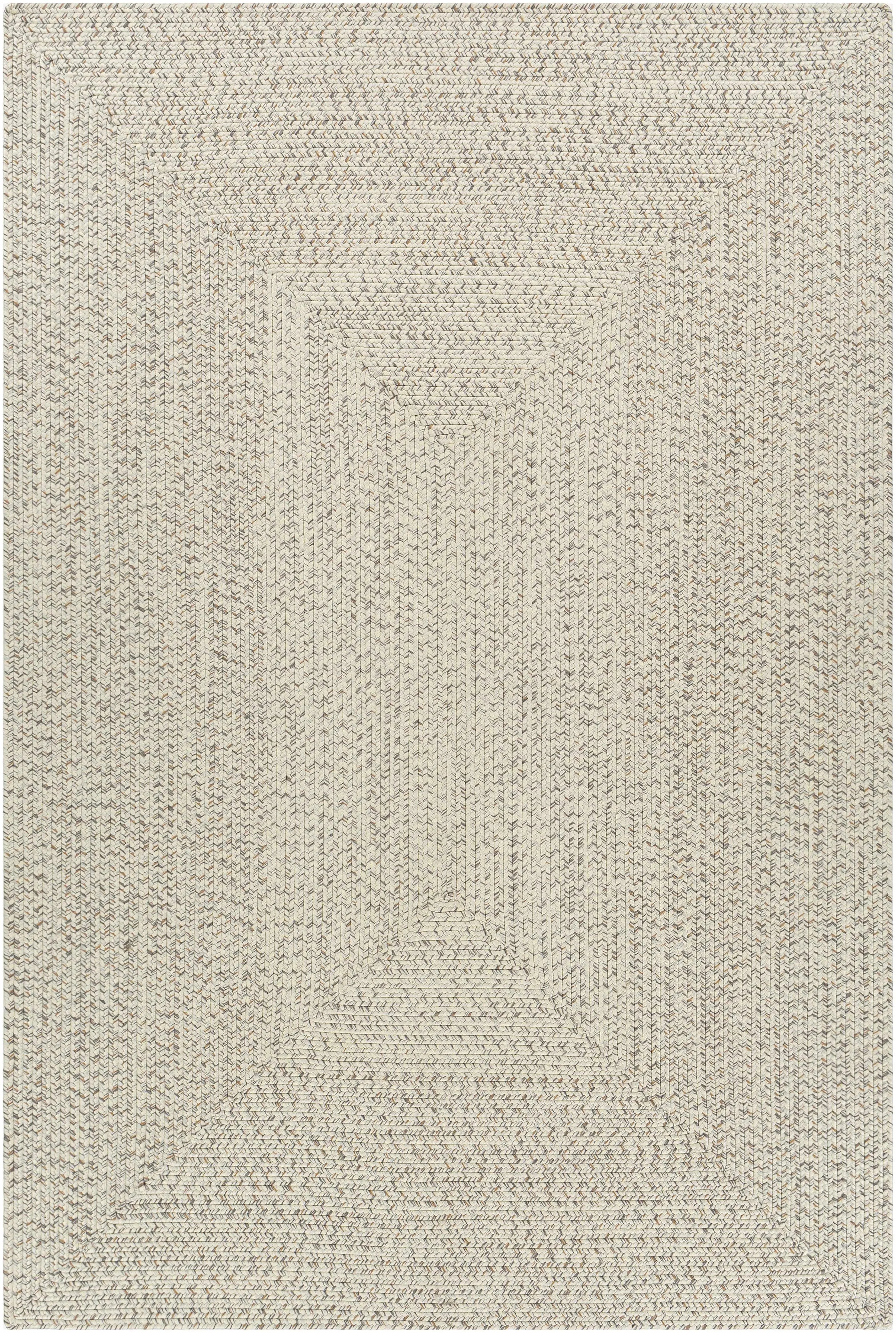 Beige Braided Faux Jute Rug - The Mayfair Hall