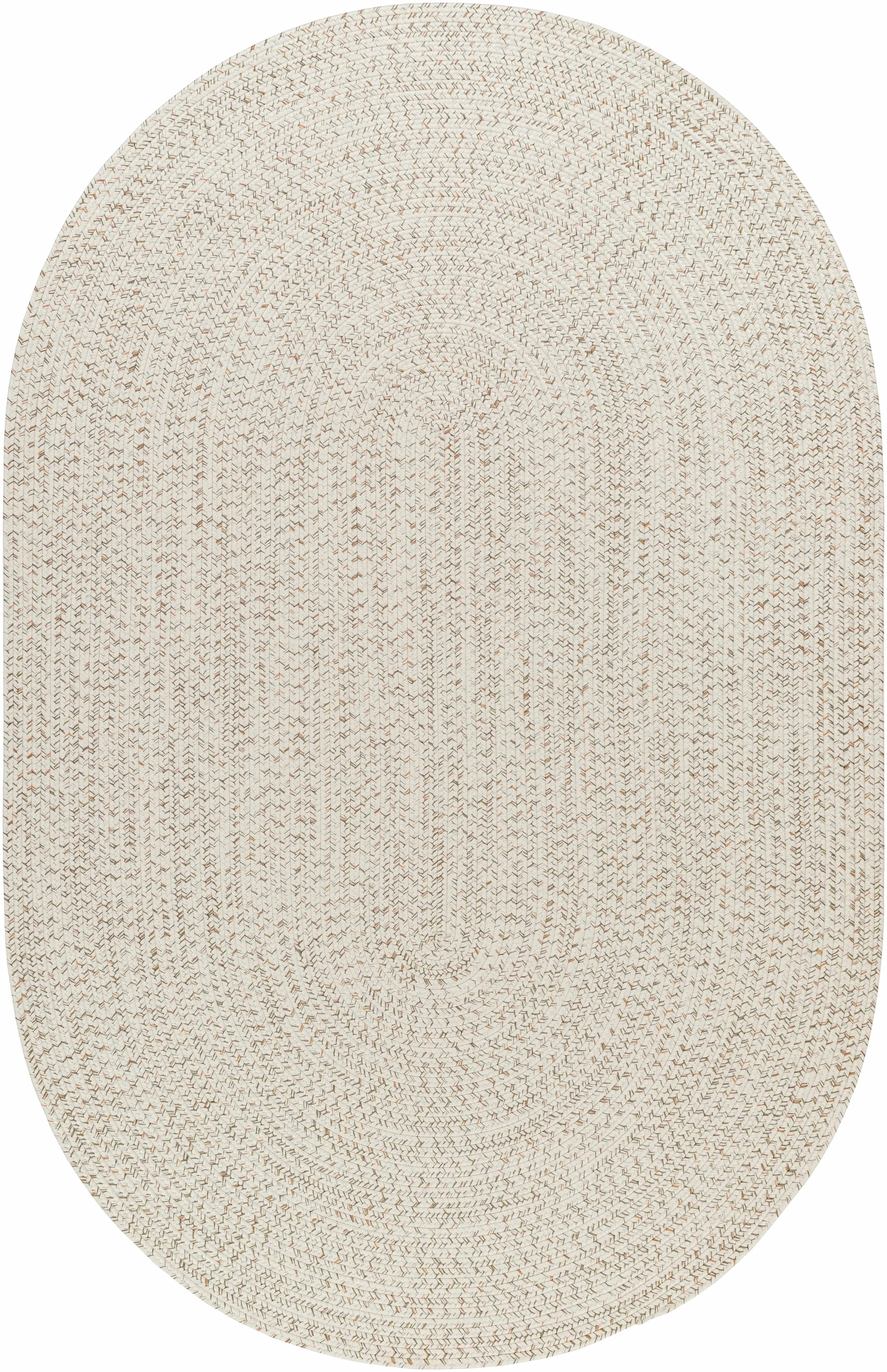 Beige Braided Faux Jute Rug - The Mayfair Hall