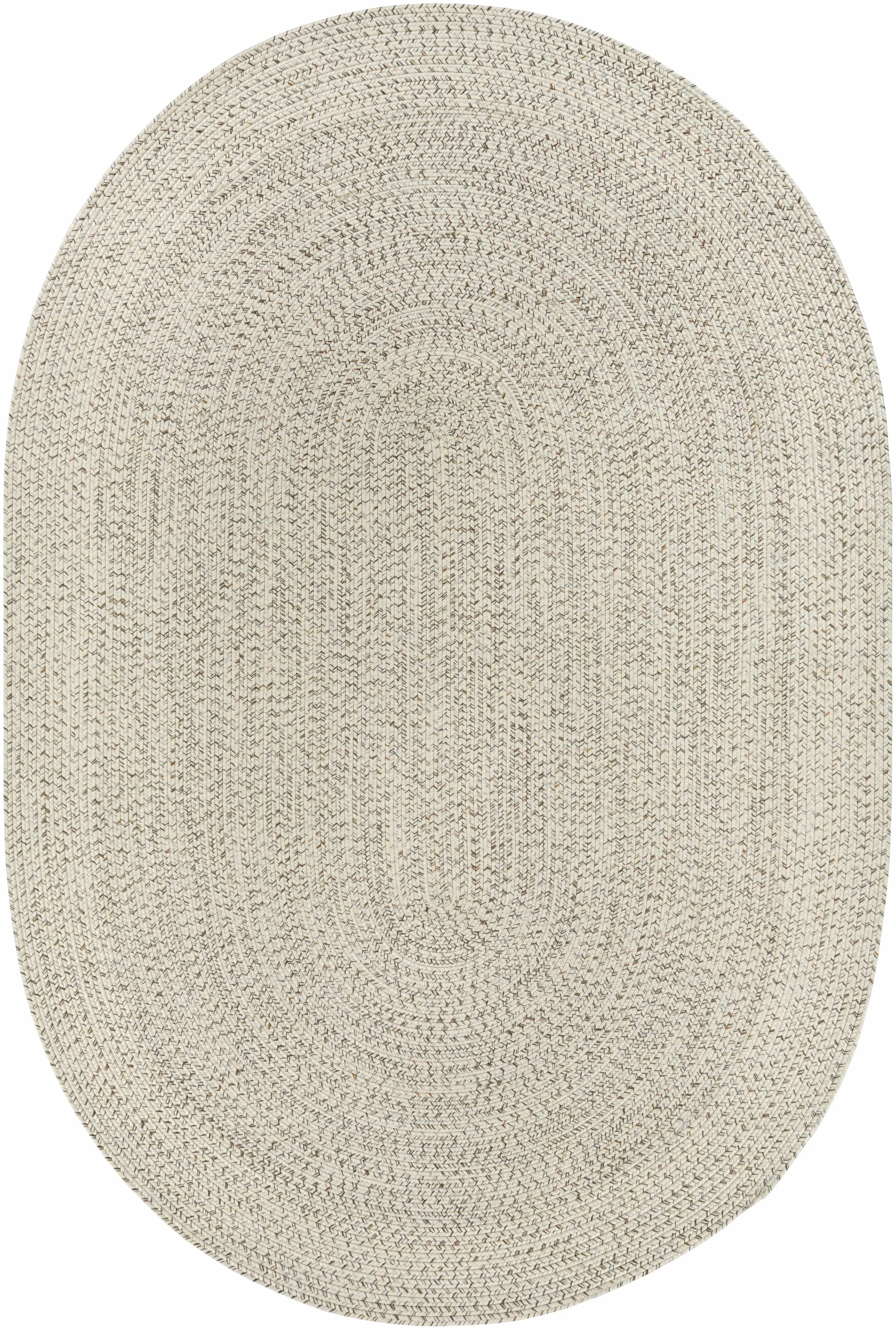 Beige Braided Faux Jute Rug - The Mayfair Hall