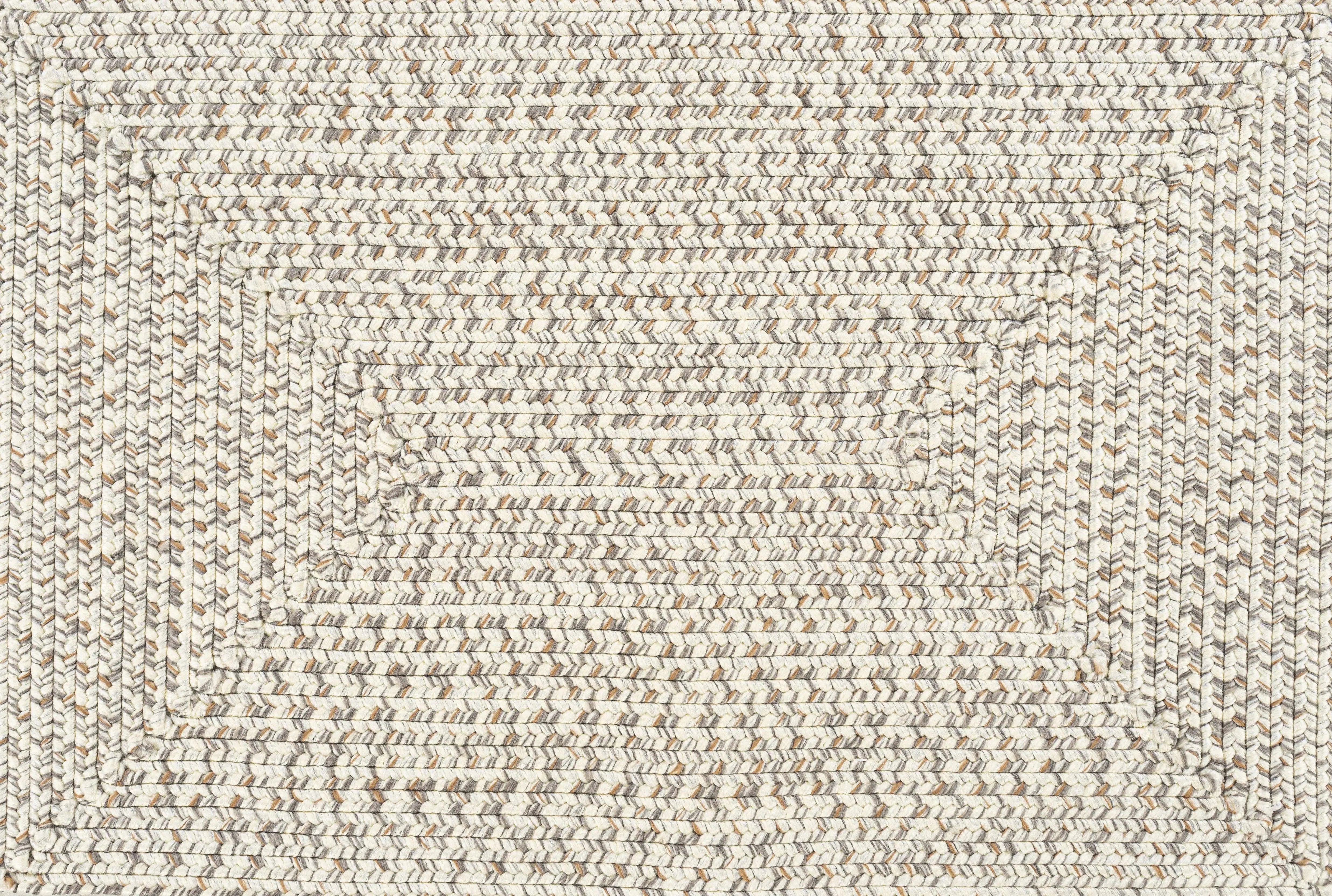 Beige Braided Faux Jute Rug - The Mayfair Hall