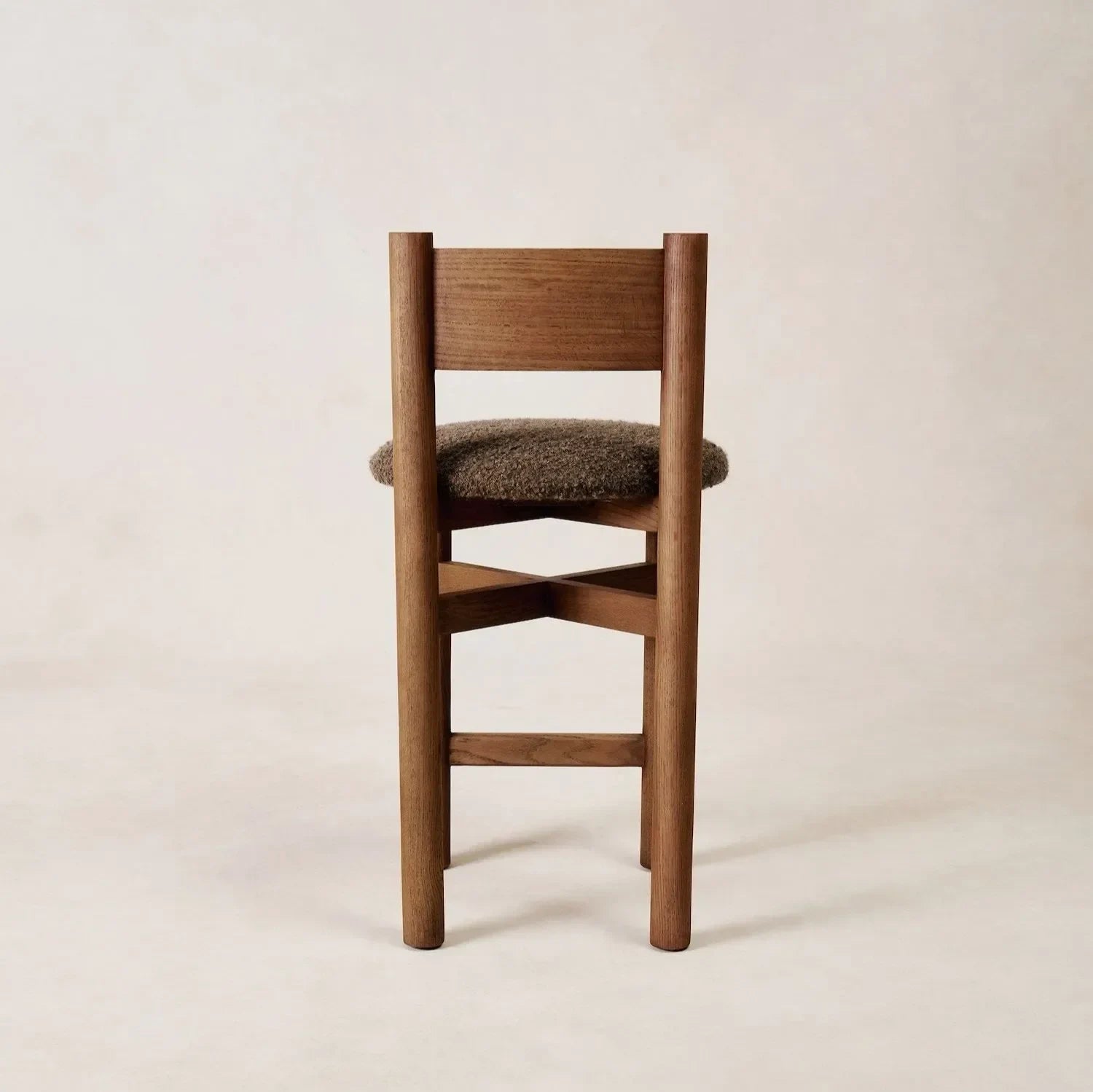 Teddy Counter Stool - Mocha - The Mayfair Hall