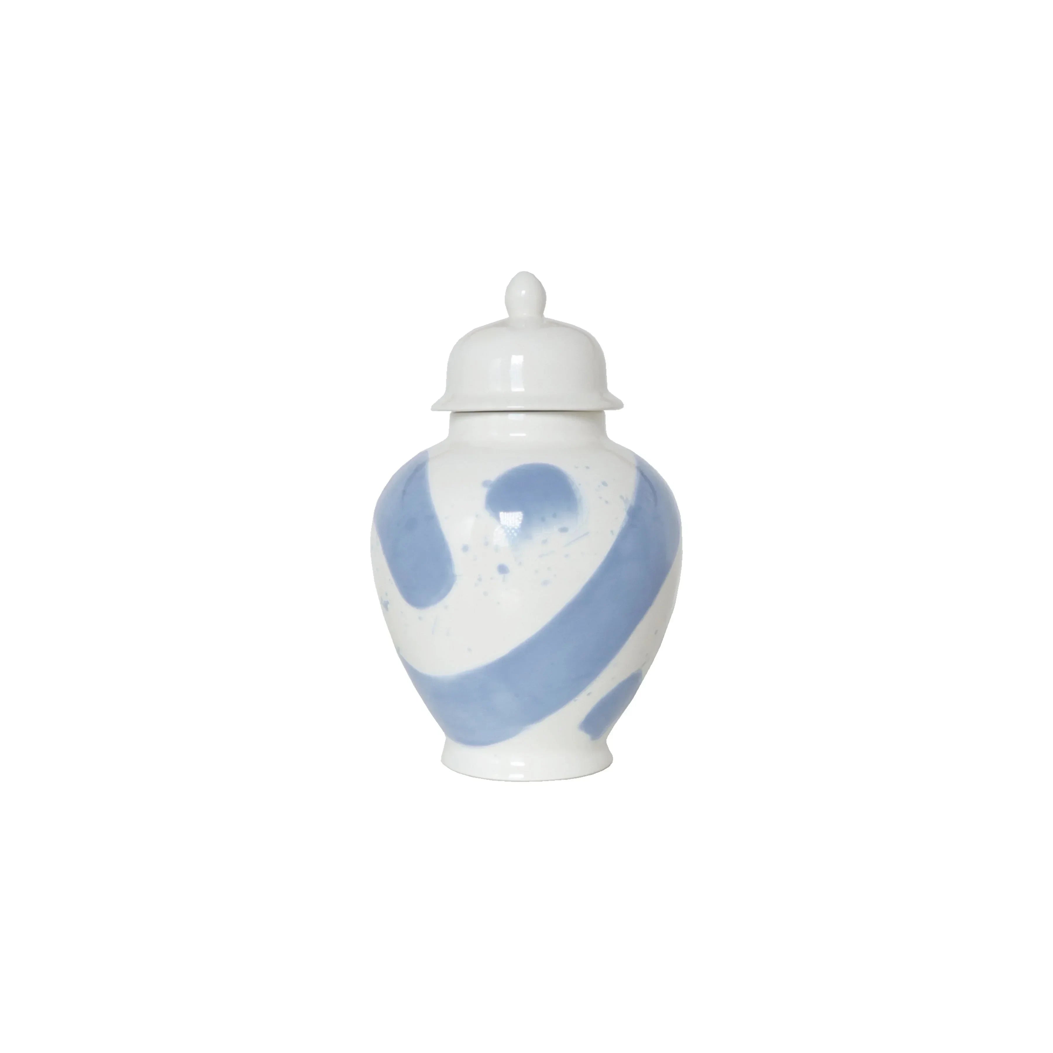 Serenity Brushstroke Ginger Jar - The Mayfair Hall