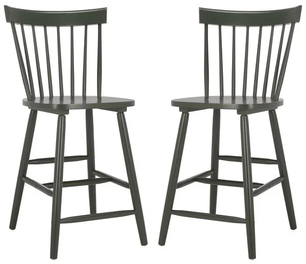 Providence Counter Stool in Dusty Green (Set of 2)