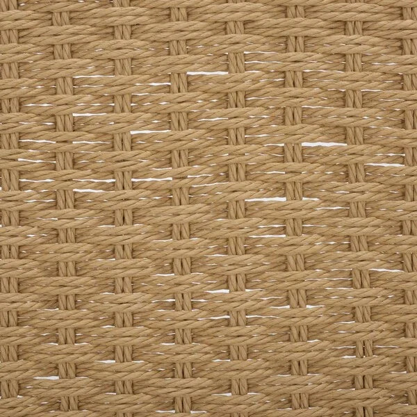 Dutton Counter Stool in Natural and Black with Woven Paper Cord Seat
