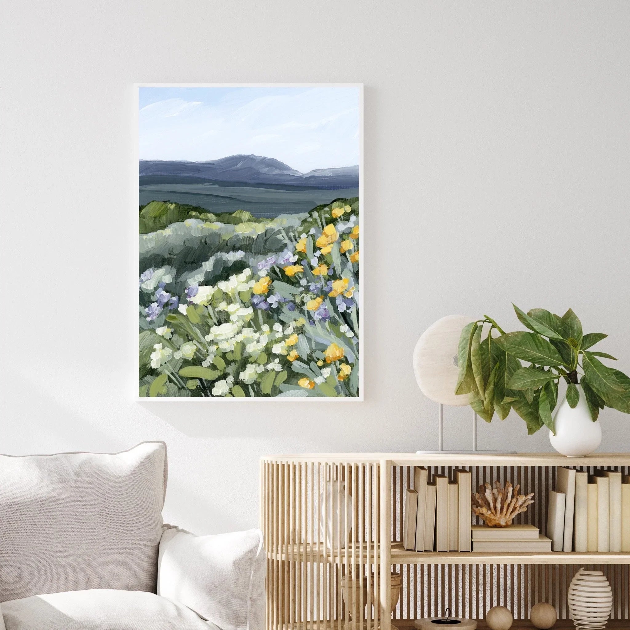 "Buffalo Mountain" Art Print - The Mayfair Hall