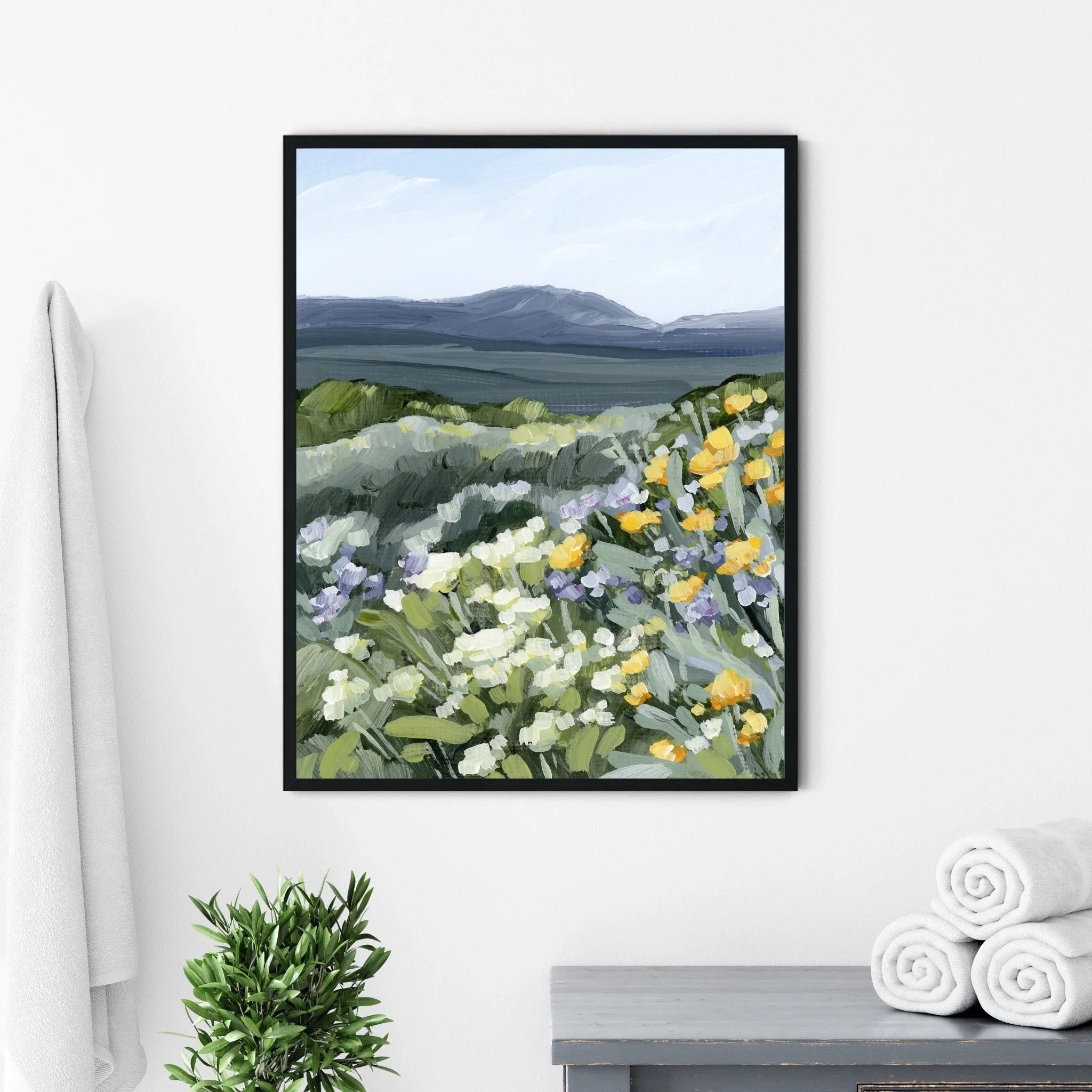 "Buffalo Mountain" Art Print - The Mayfair Hall